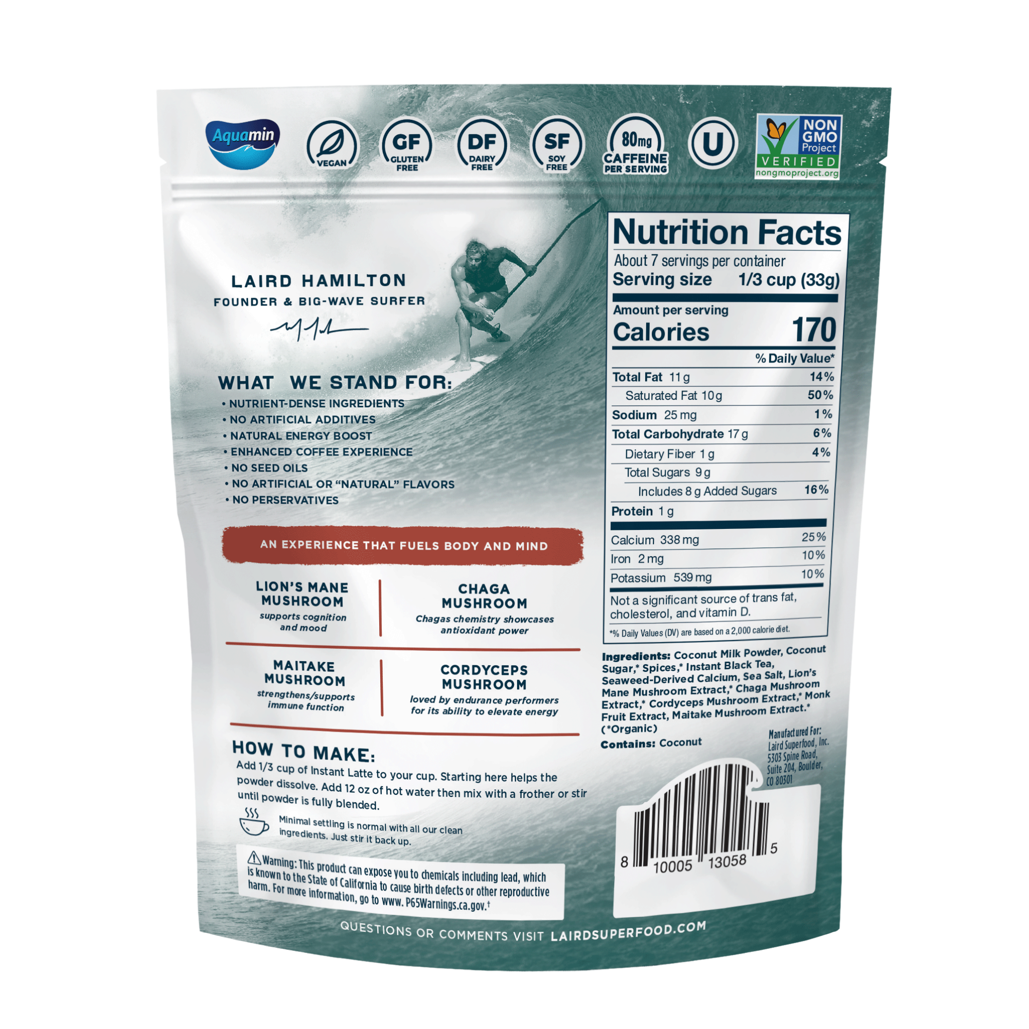 Chai Instant Latte with Adaptogens