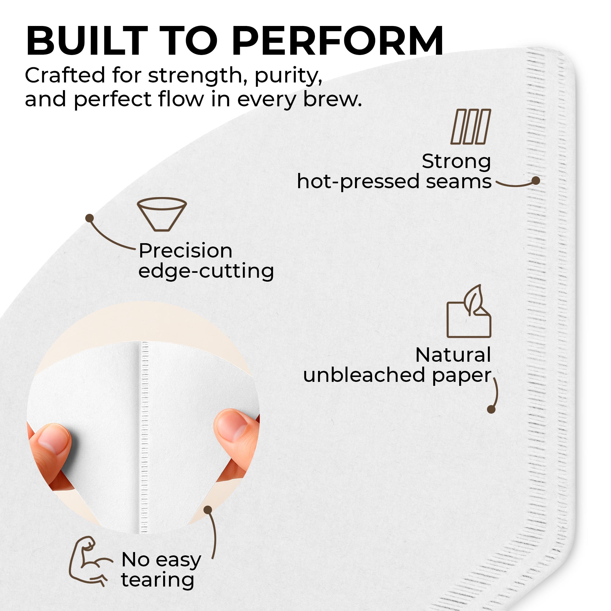 Organic Premium Coffee Filters #4, KFCF04W