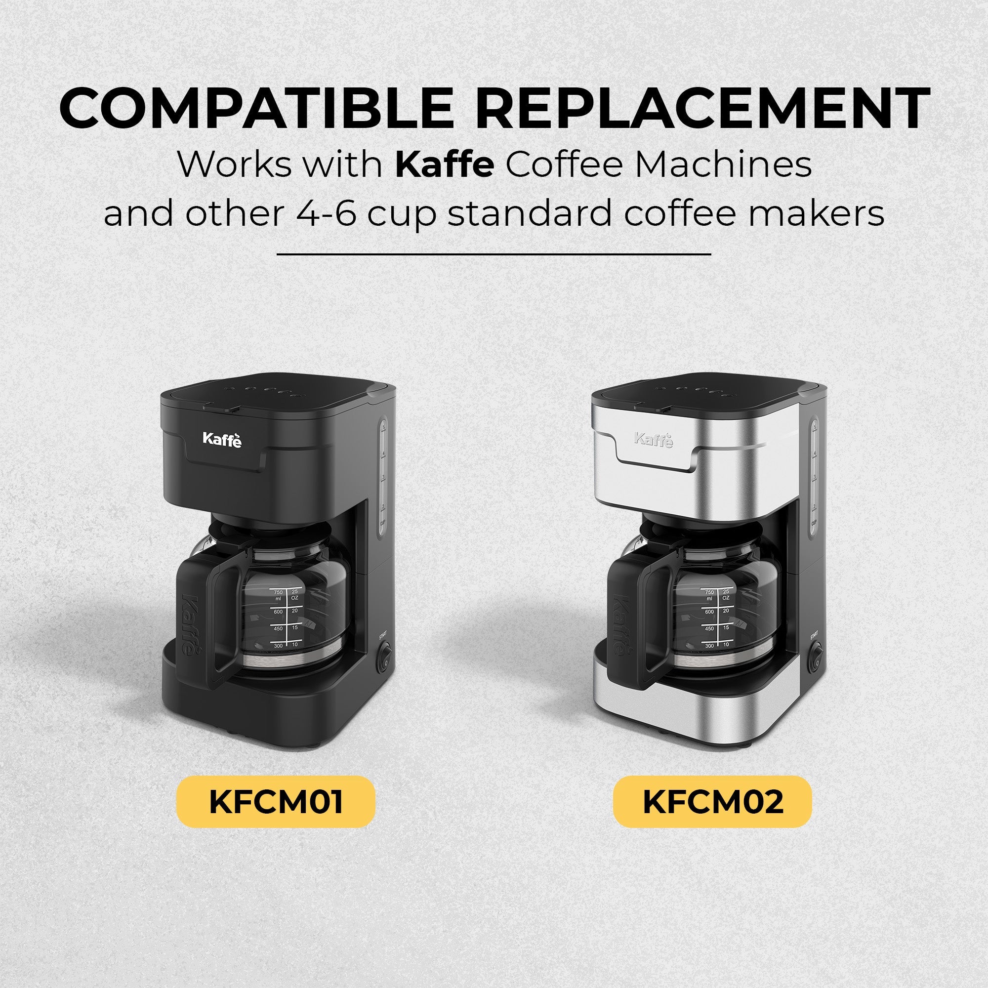 Universal Replacement Coffee Carafe (5-Cup), KFRC05