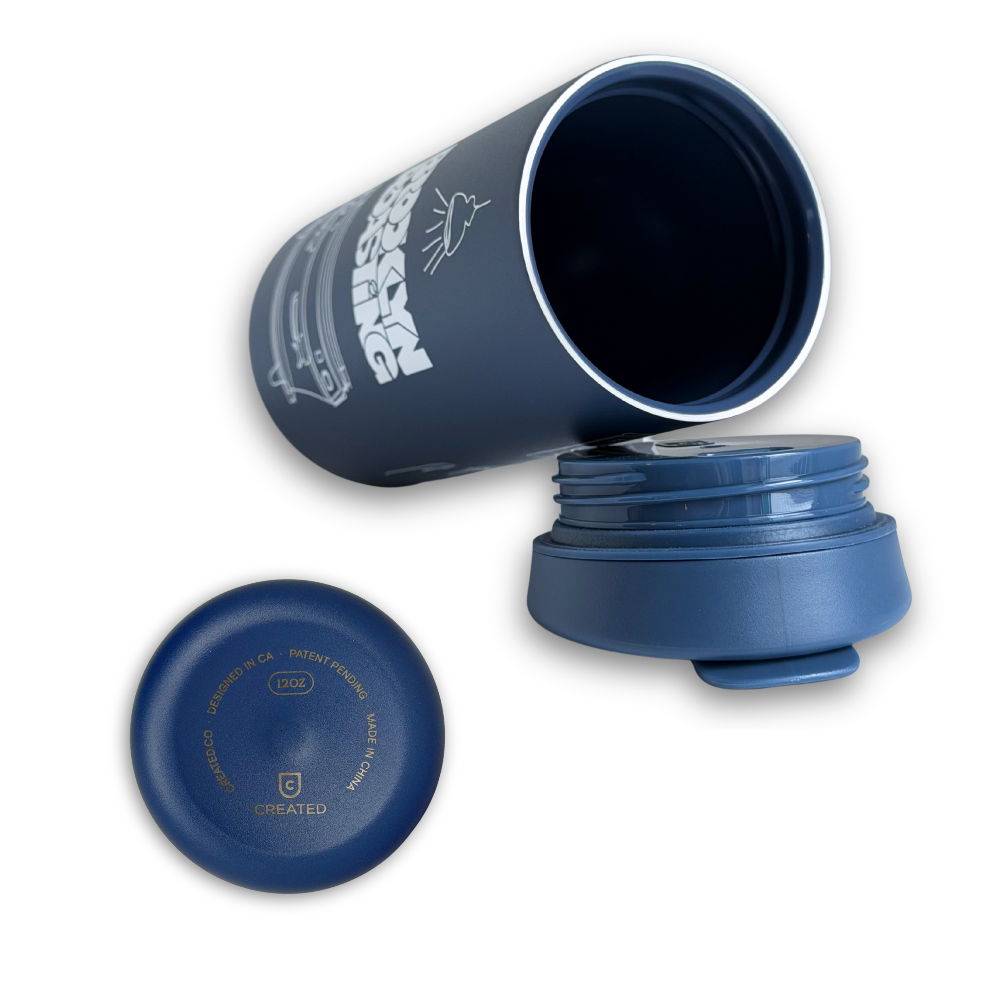 12oz Ceramic Lined Stainless Steel Tumbler