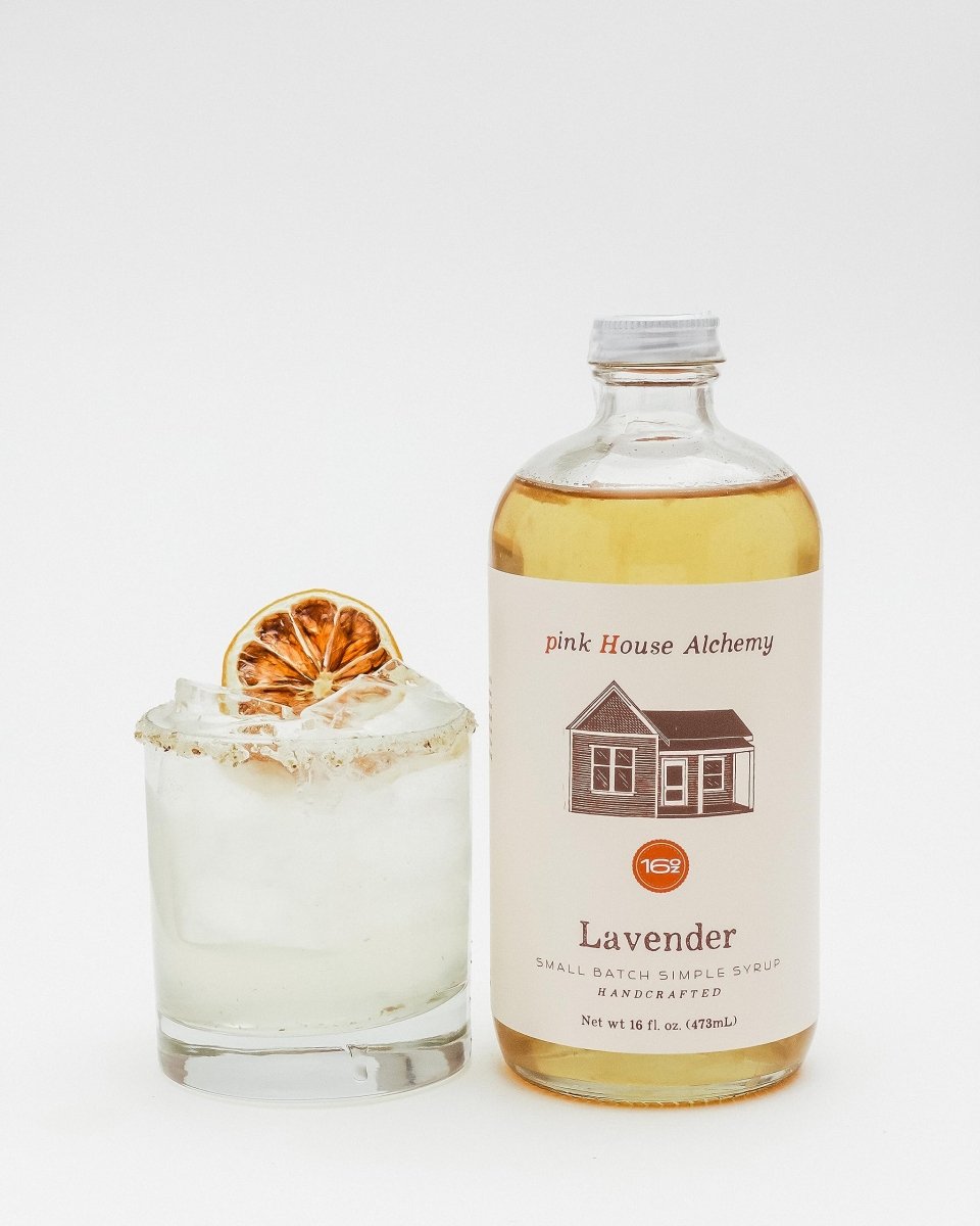 Lavender Simple Syrup by Pink House Alchemy