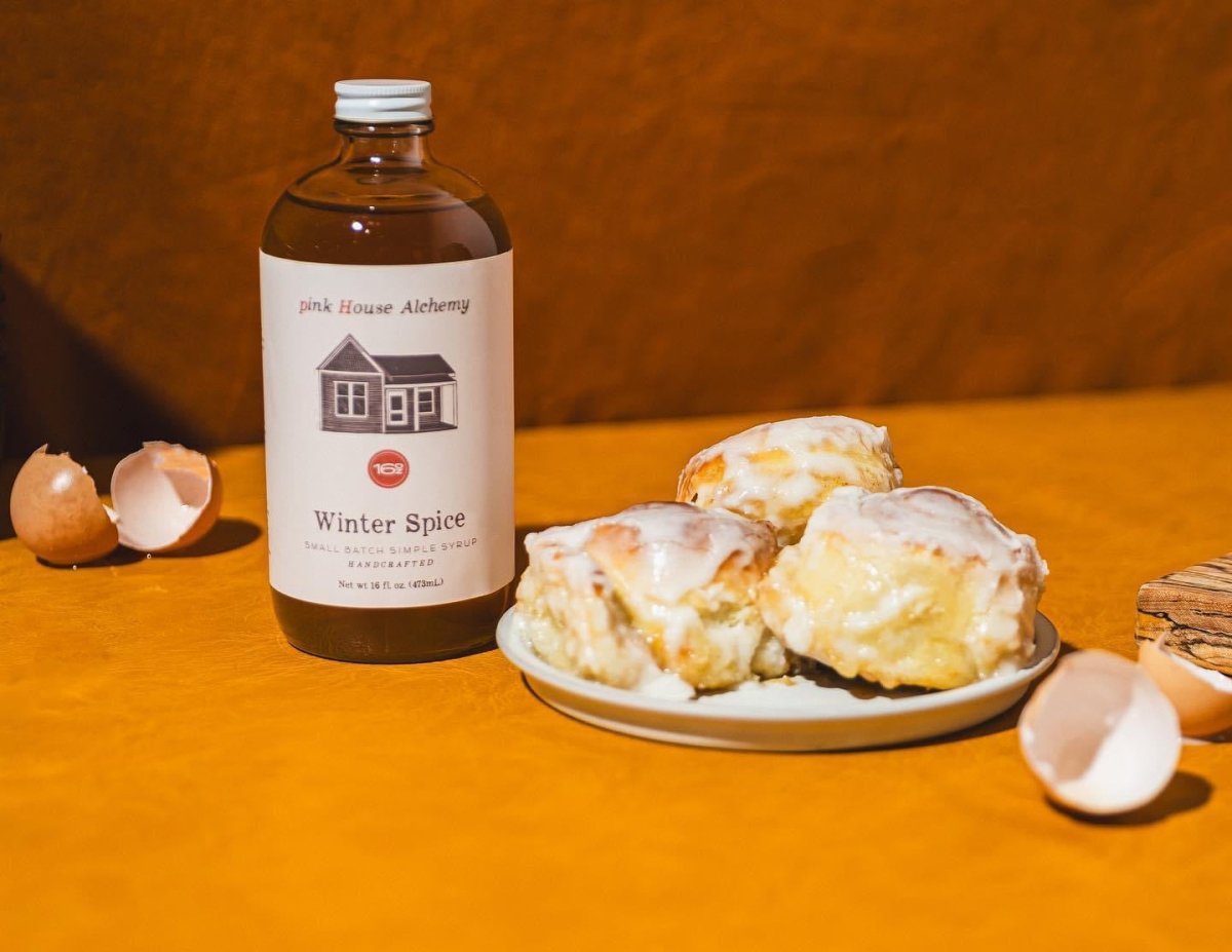 Winter Spice Simple Syrup by Pink House Alchemy