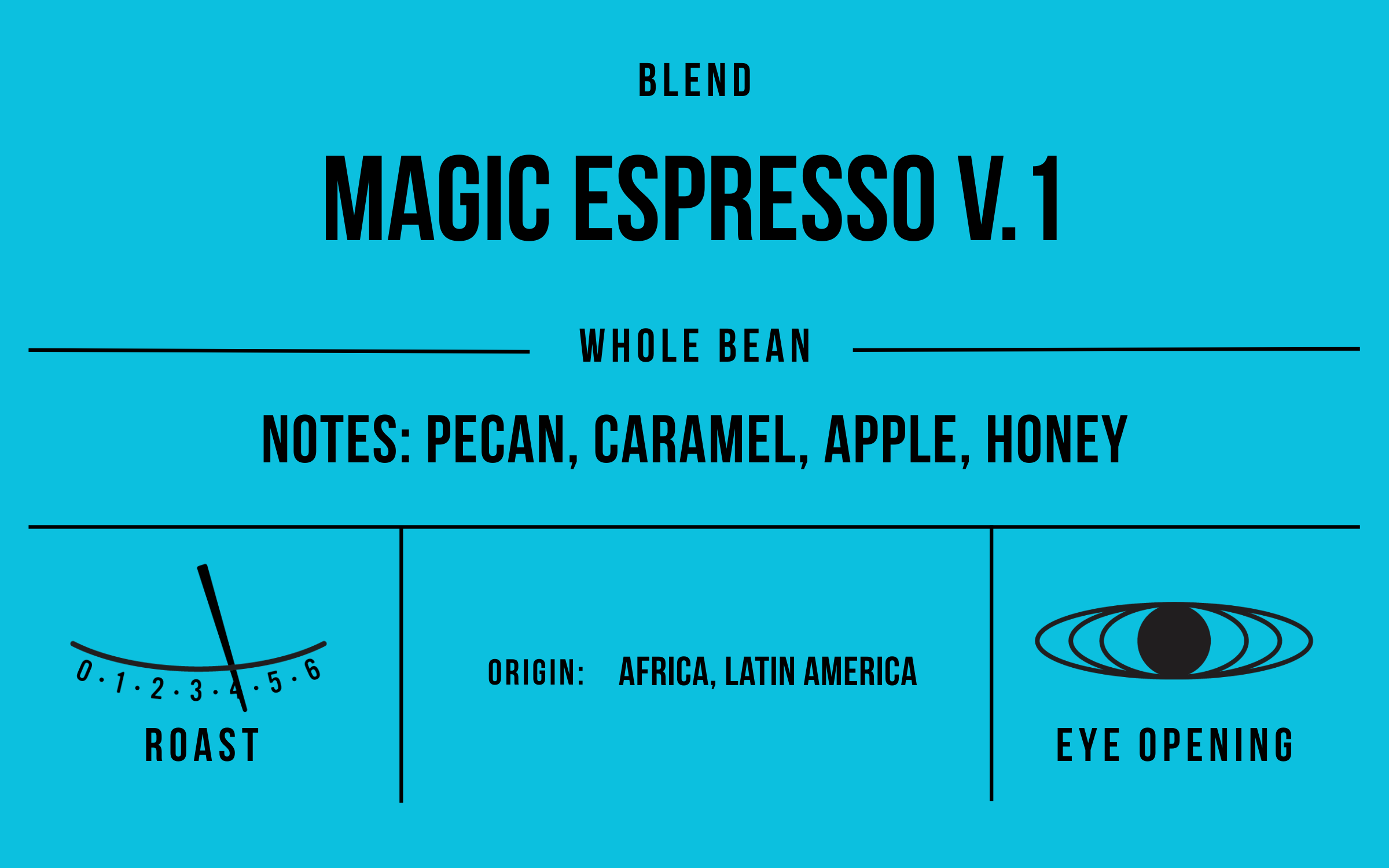 Magic Espresso v.1 (whole bean only)