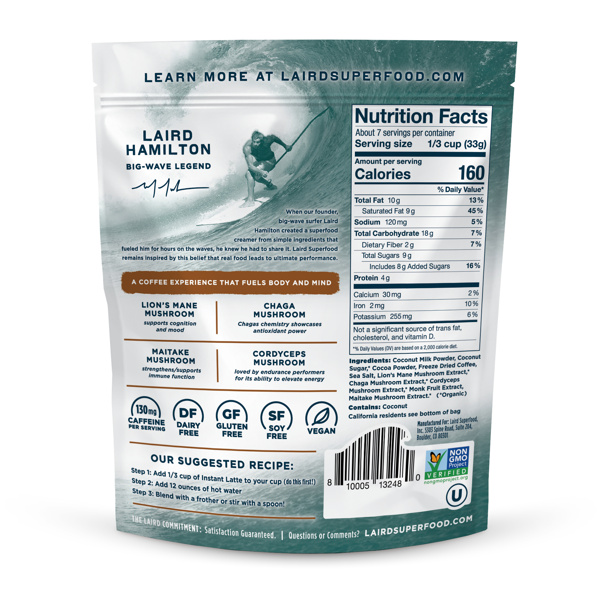 Mocha Instant Latte with Adaptogens