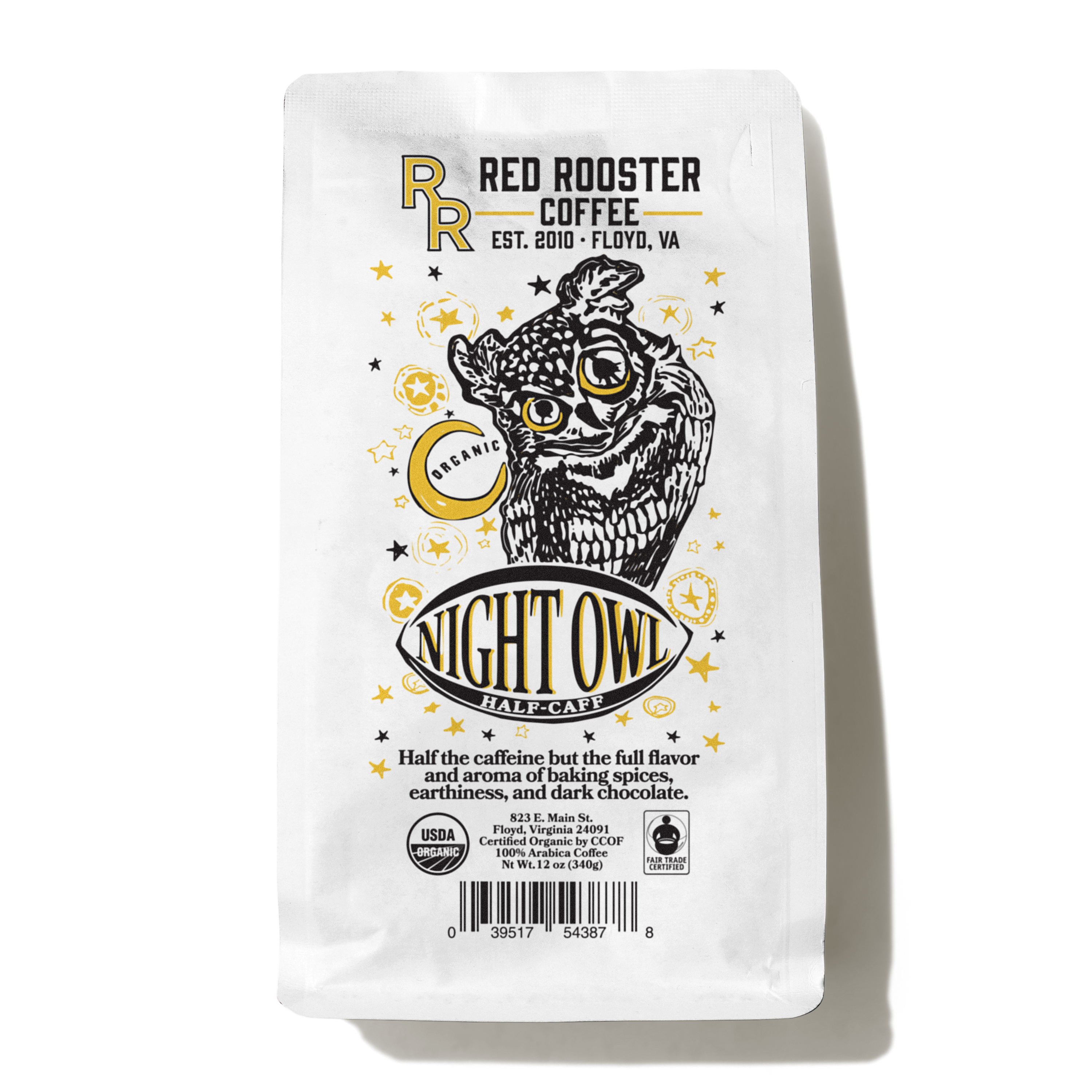 Organic Night Owl Half-Caff
