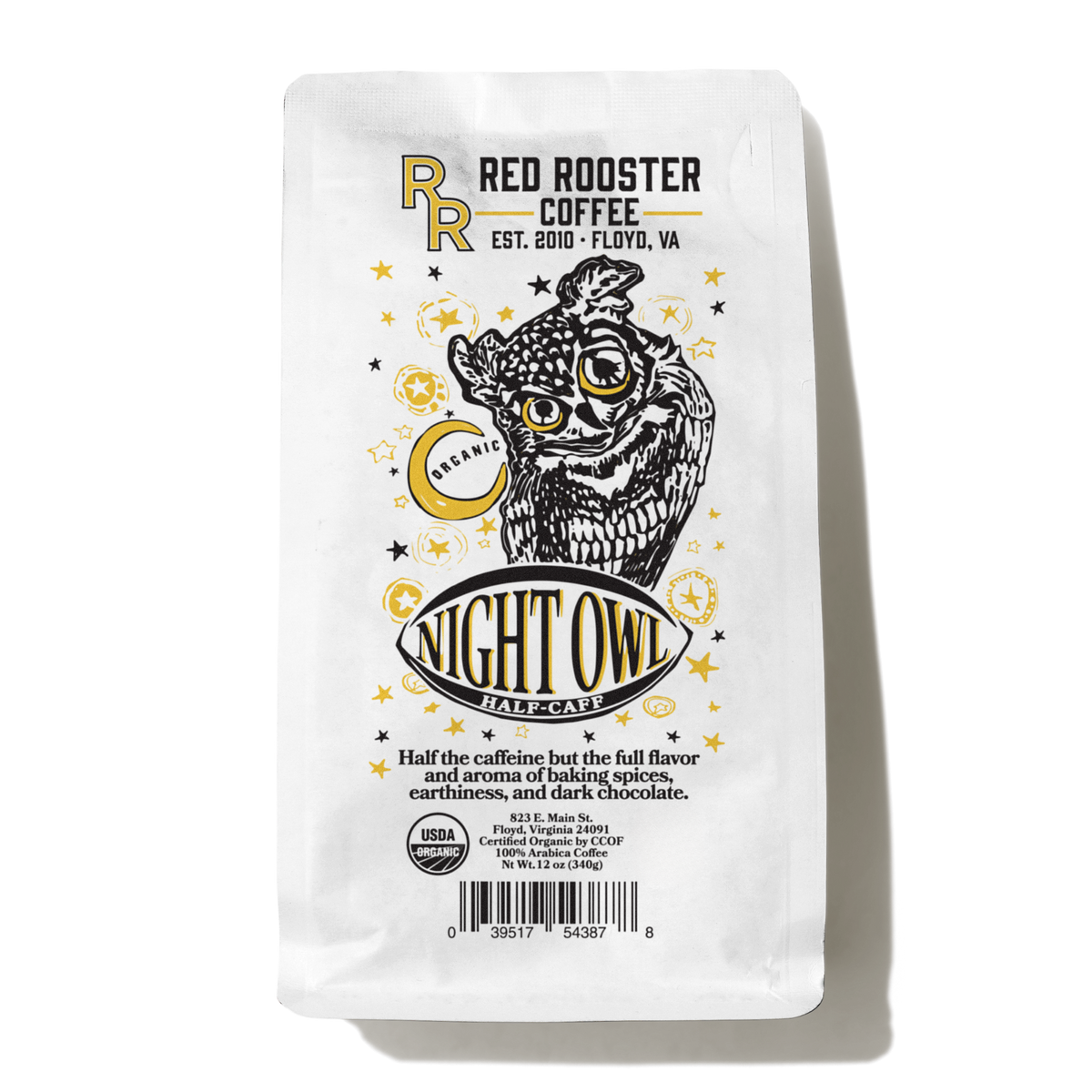 Organic Night Owl Half-Caff