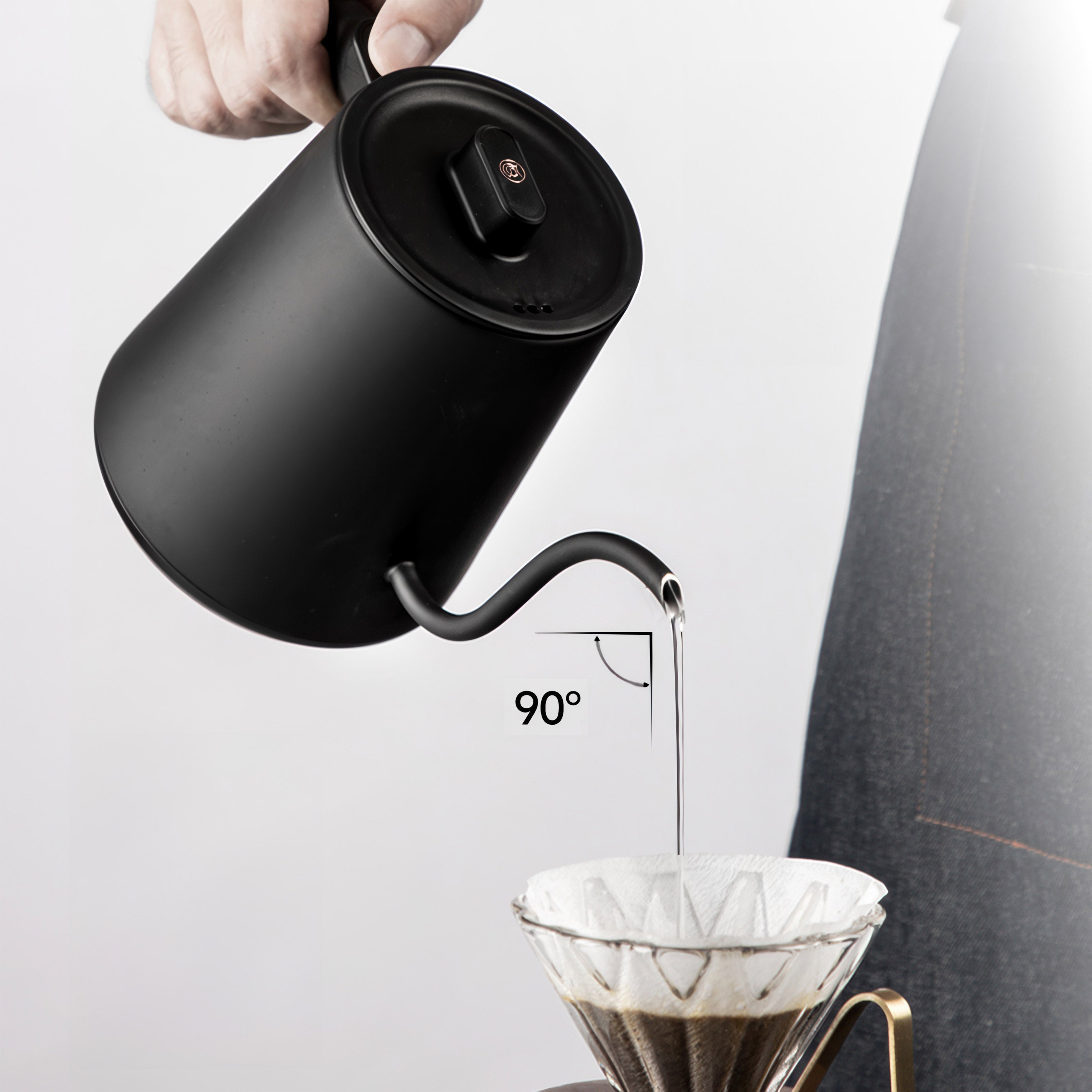 Electric Gooseneck Pour-Over Kettle