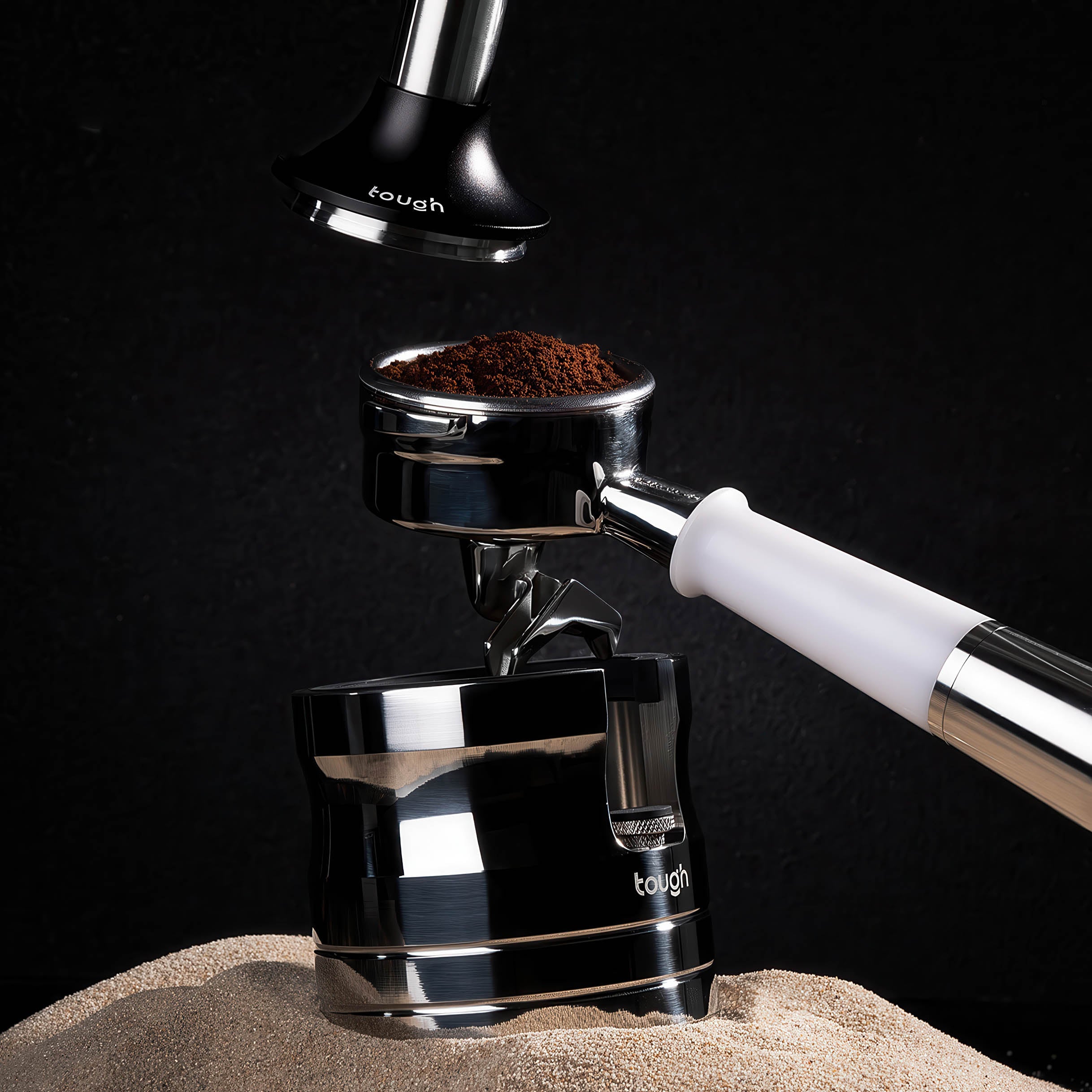 Stainless Steel Tamper Holder Station