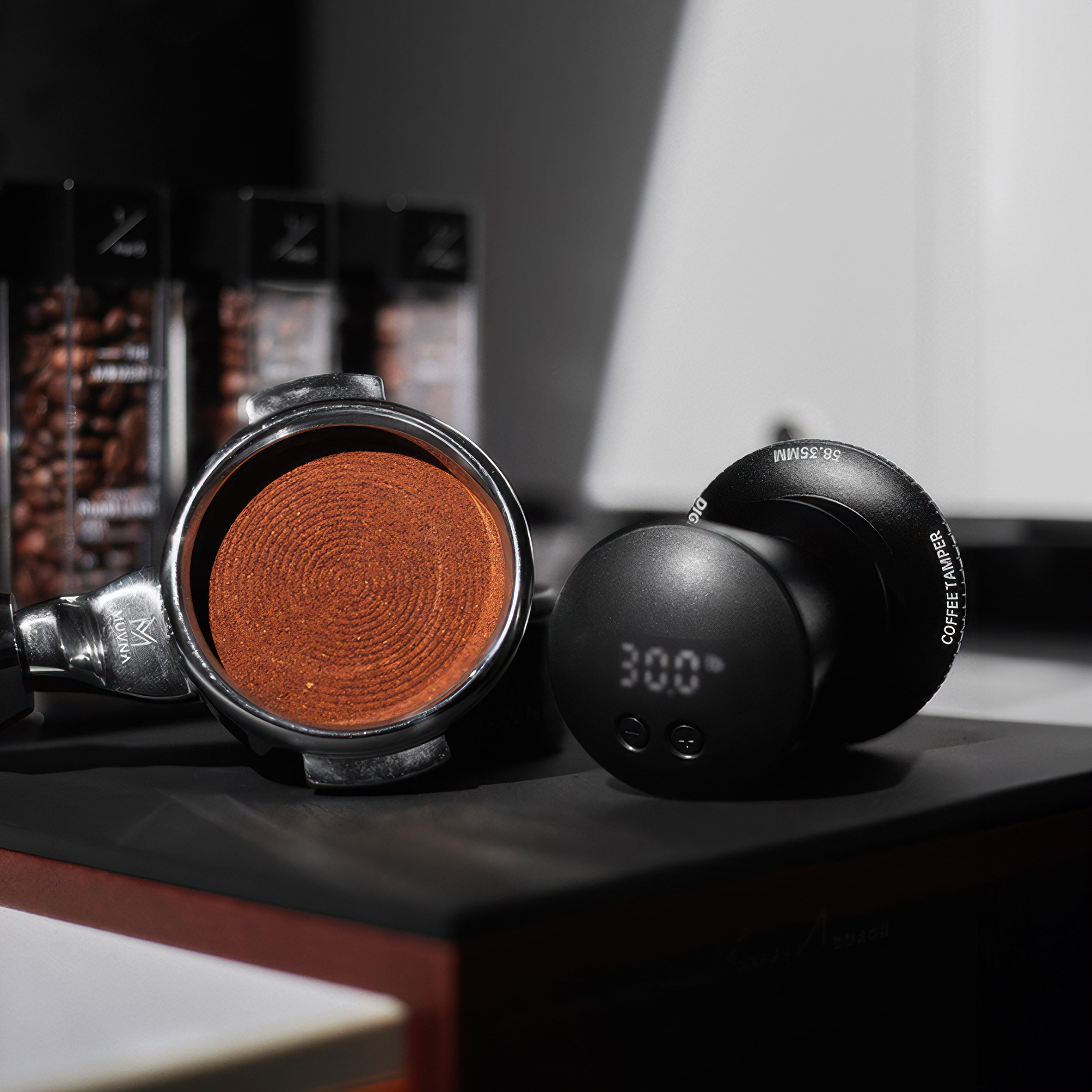 Adjustable Digital Tamper with Display