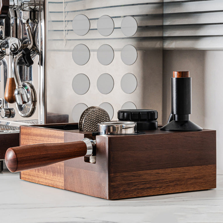Espresso Accessories Organizer Box and Knock Box