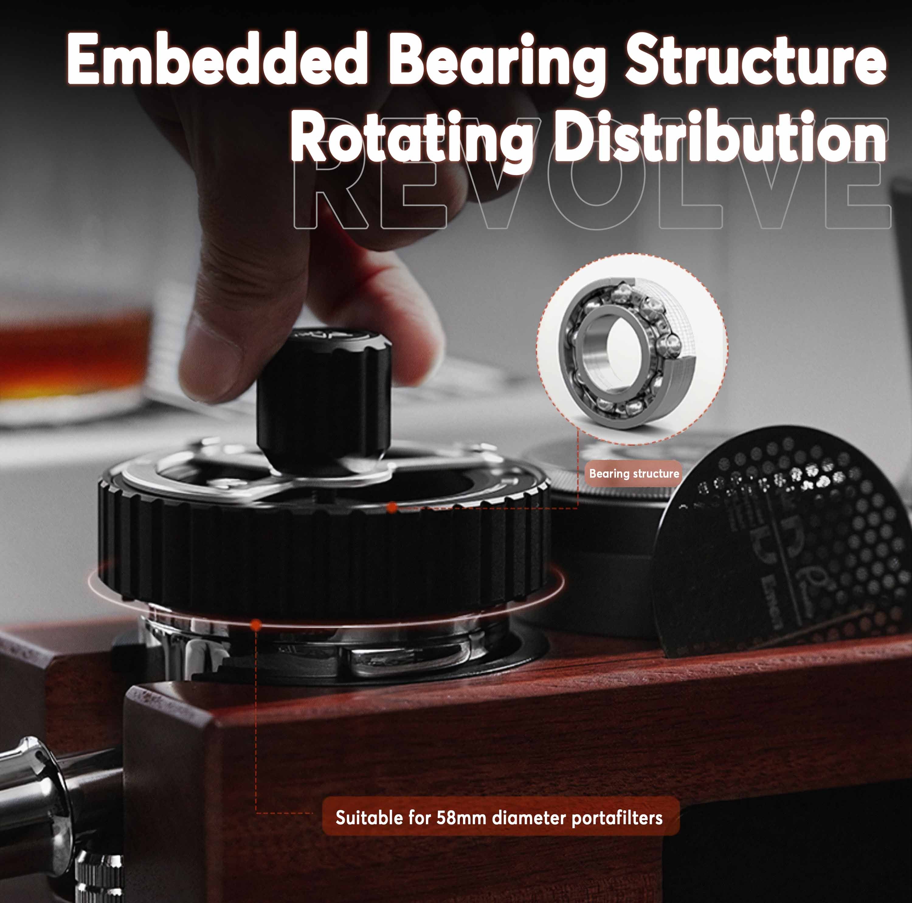 Pi-Shaped  WDT Espresso Tool