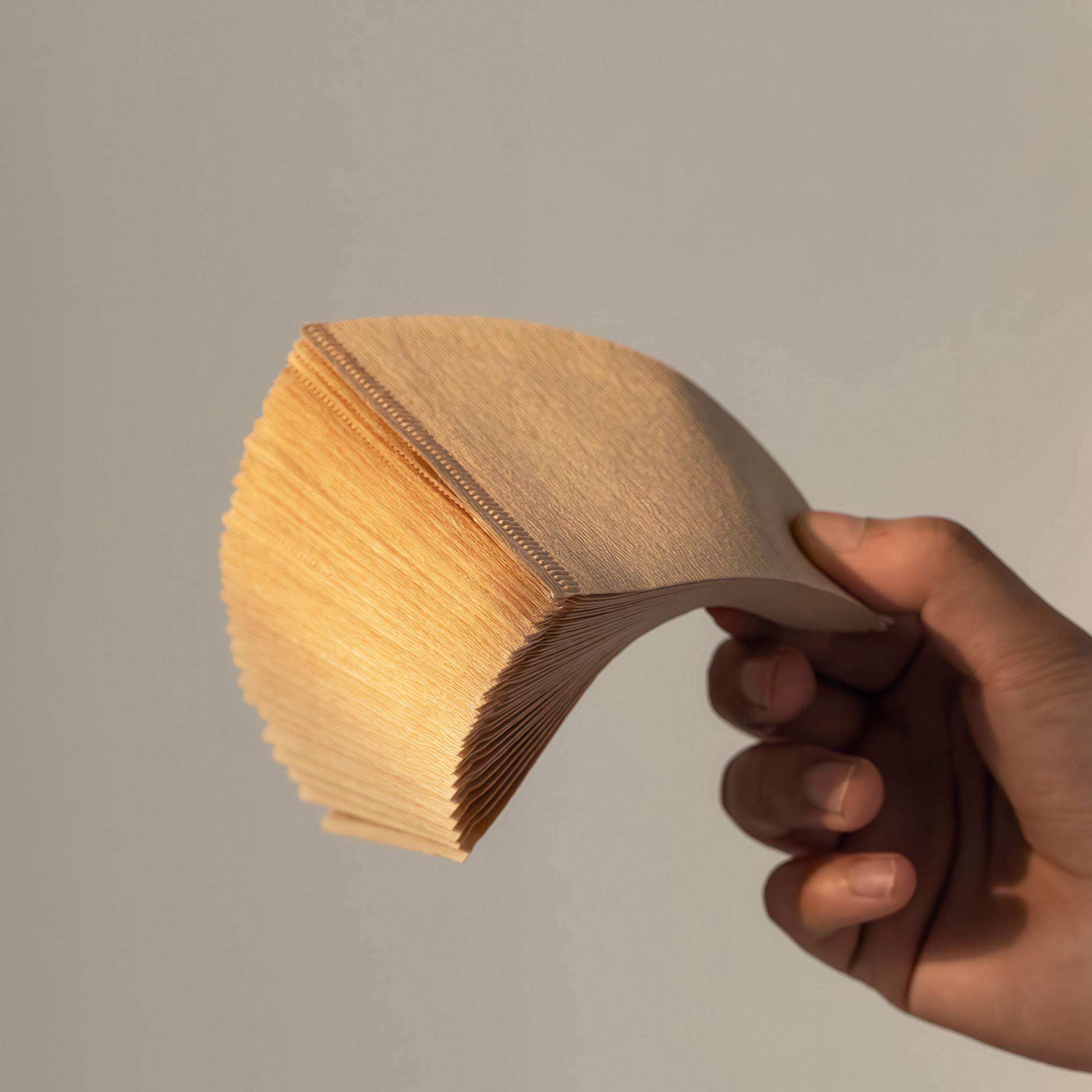 Natural V60 Sector-Shaped Filter Papers