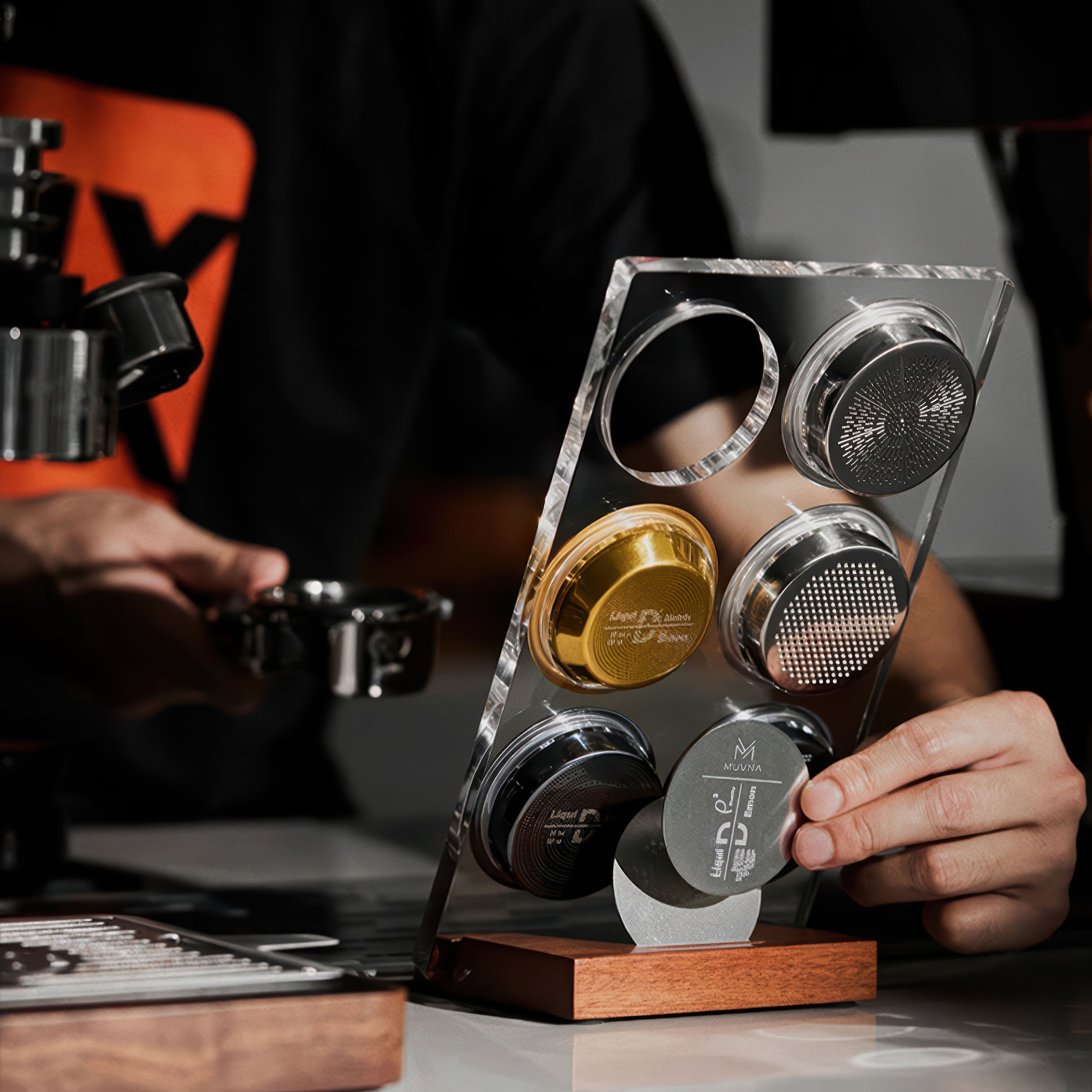 Coffee Filter Basket Storage Display