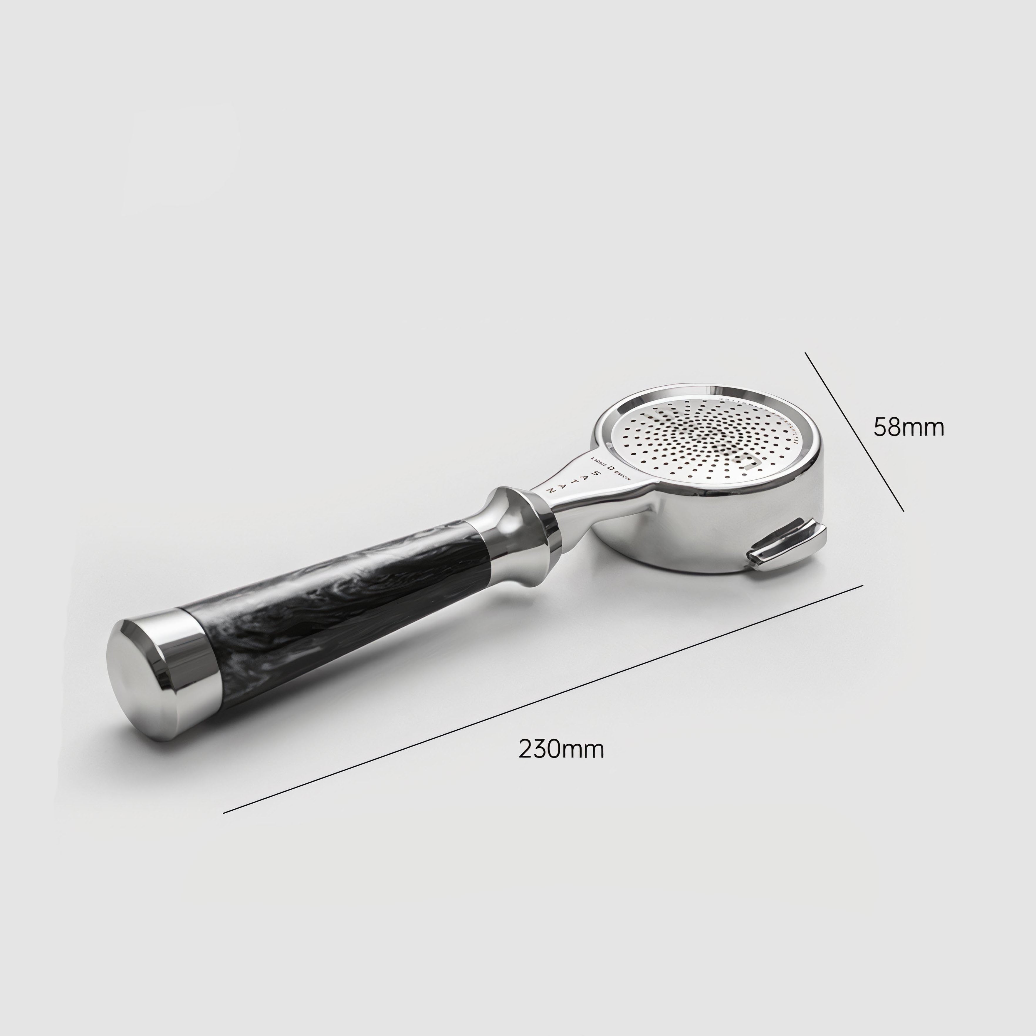 High-Extraction Italian Bottomed Portafilter Handle