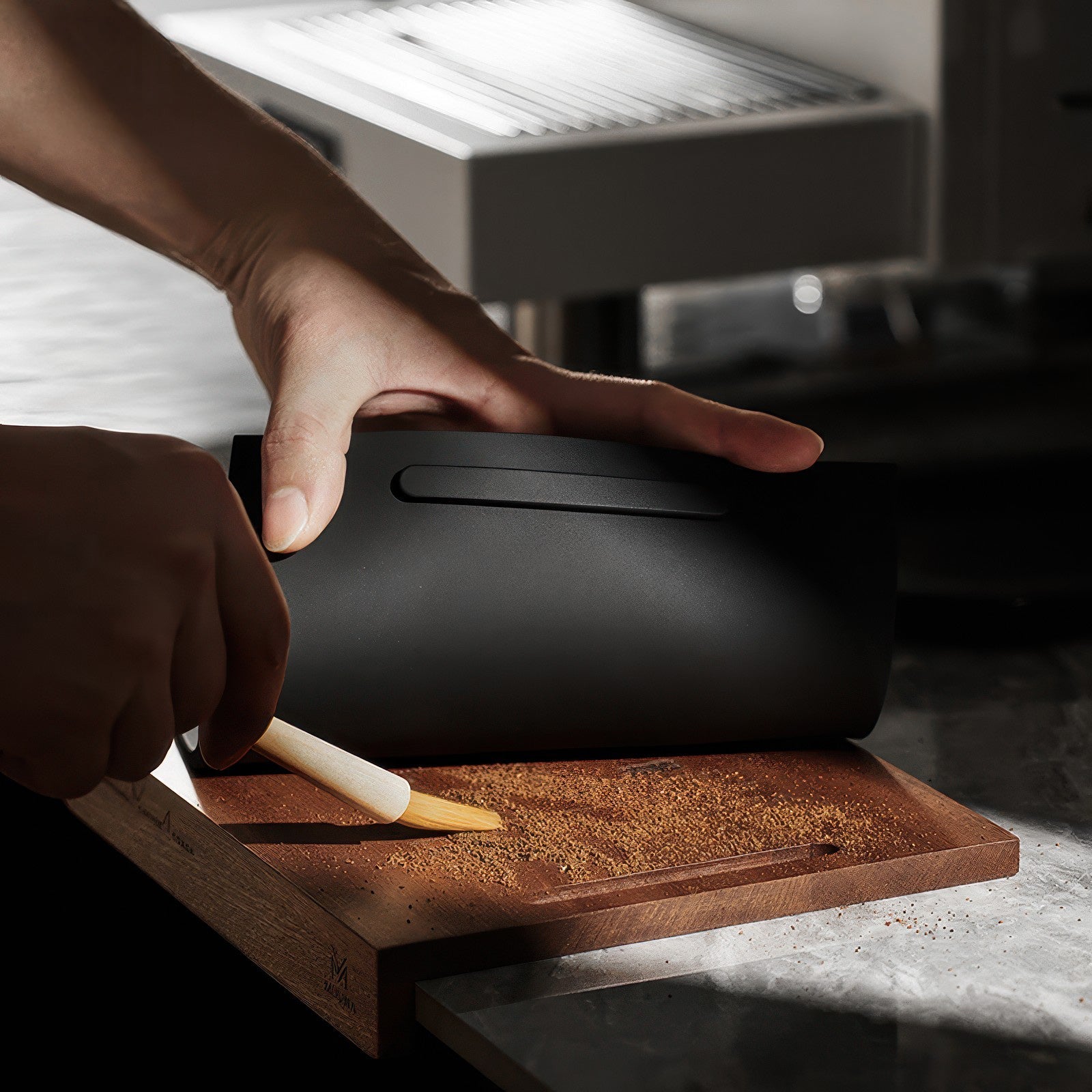 Wooden Mat With Silicone Surface