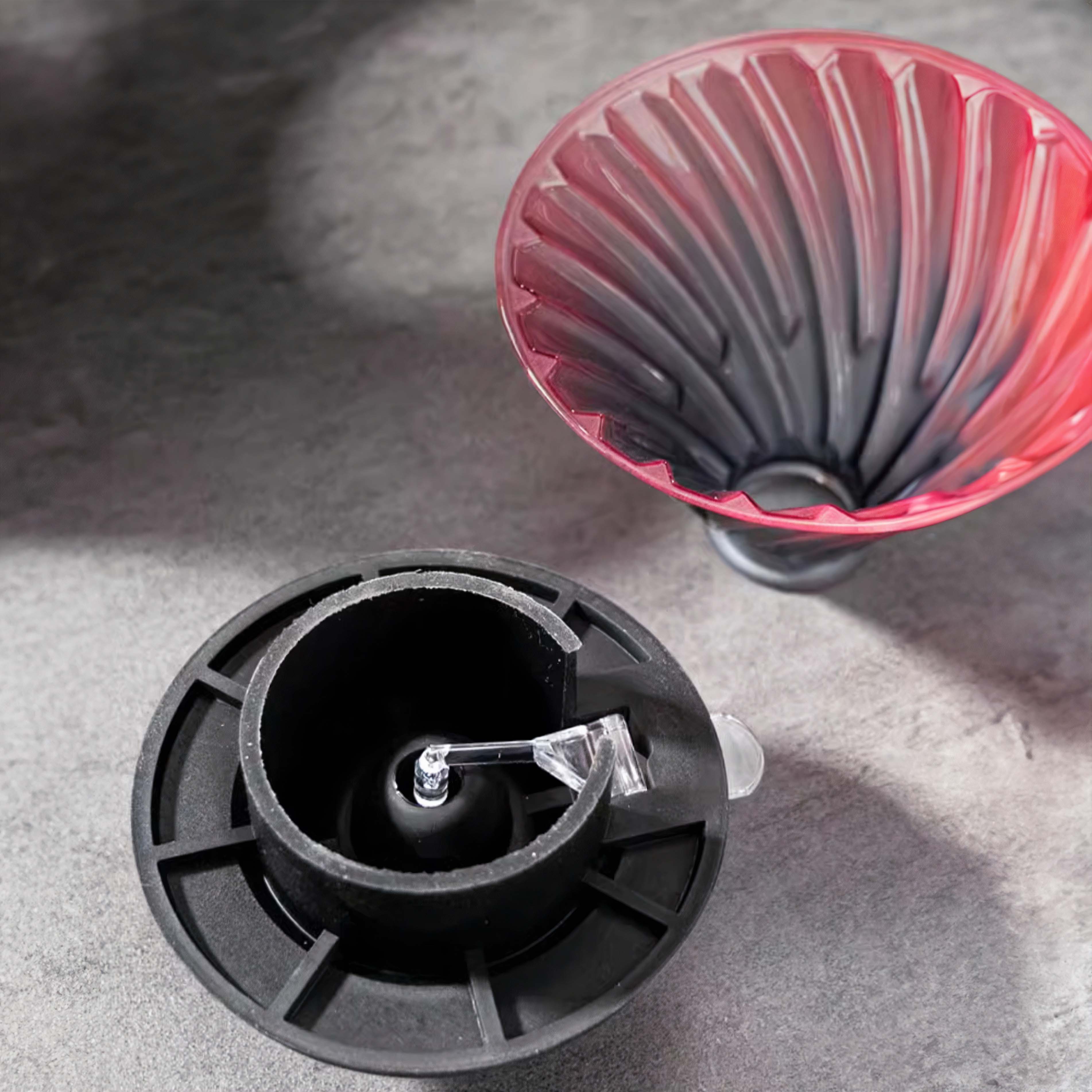 Smart V60 Brewed Coffee Set Includes Glass Drip Filter Cup