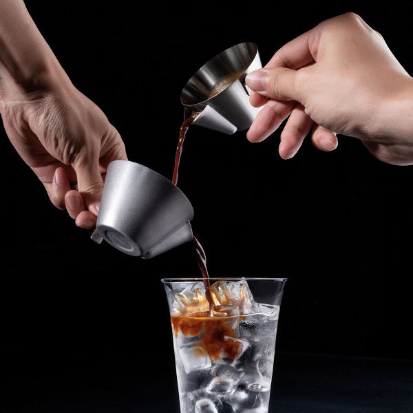 Stainless Steel Espresso Cup with Filter