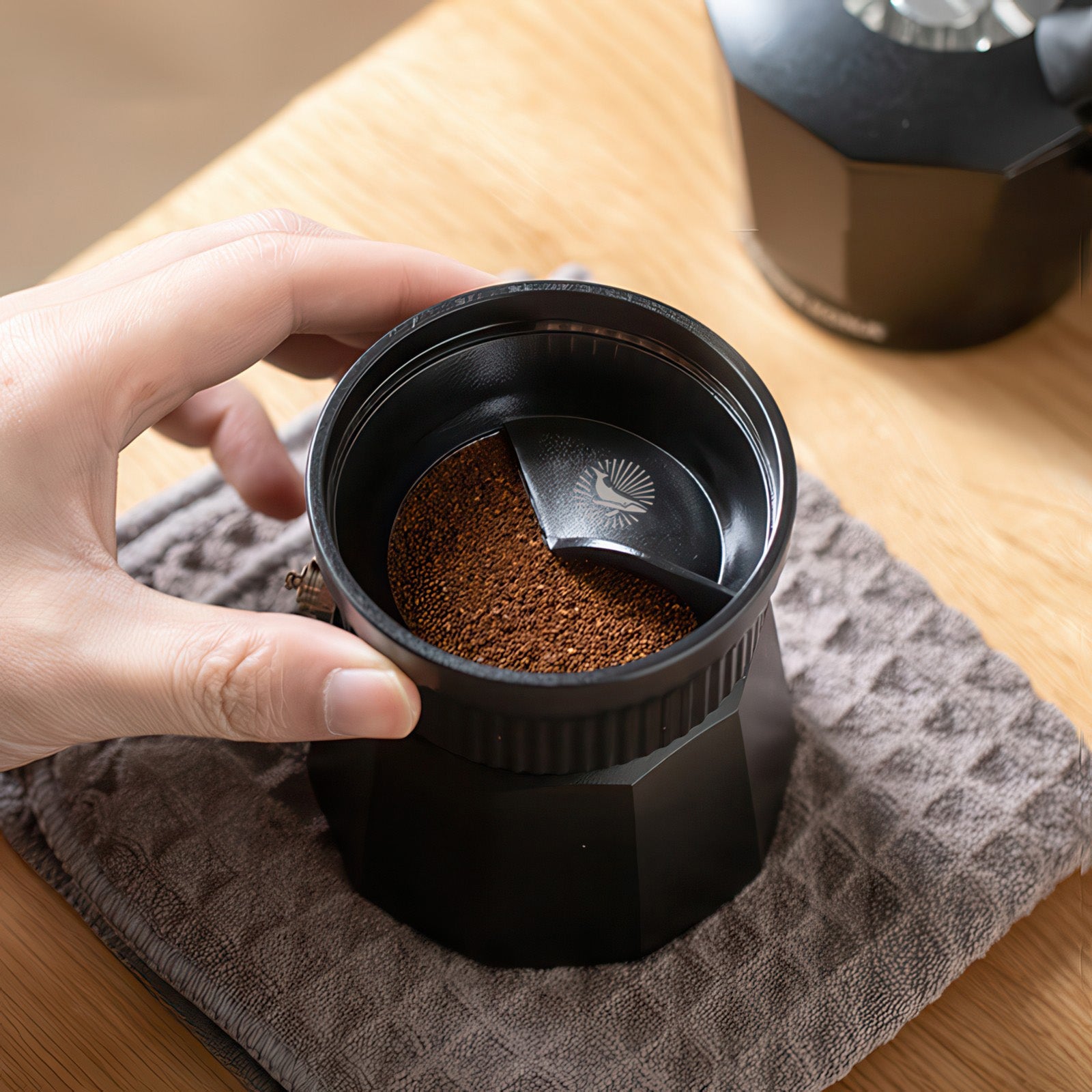 Moka Pot Coffee Ground Leveler & Distribution Tool