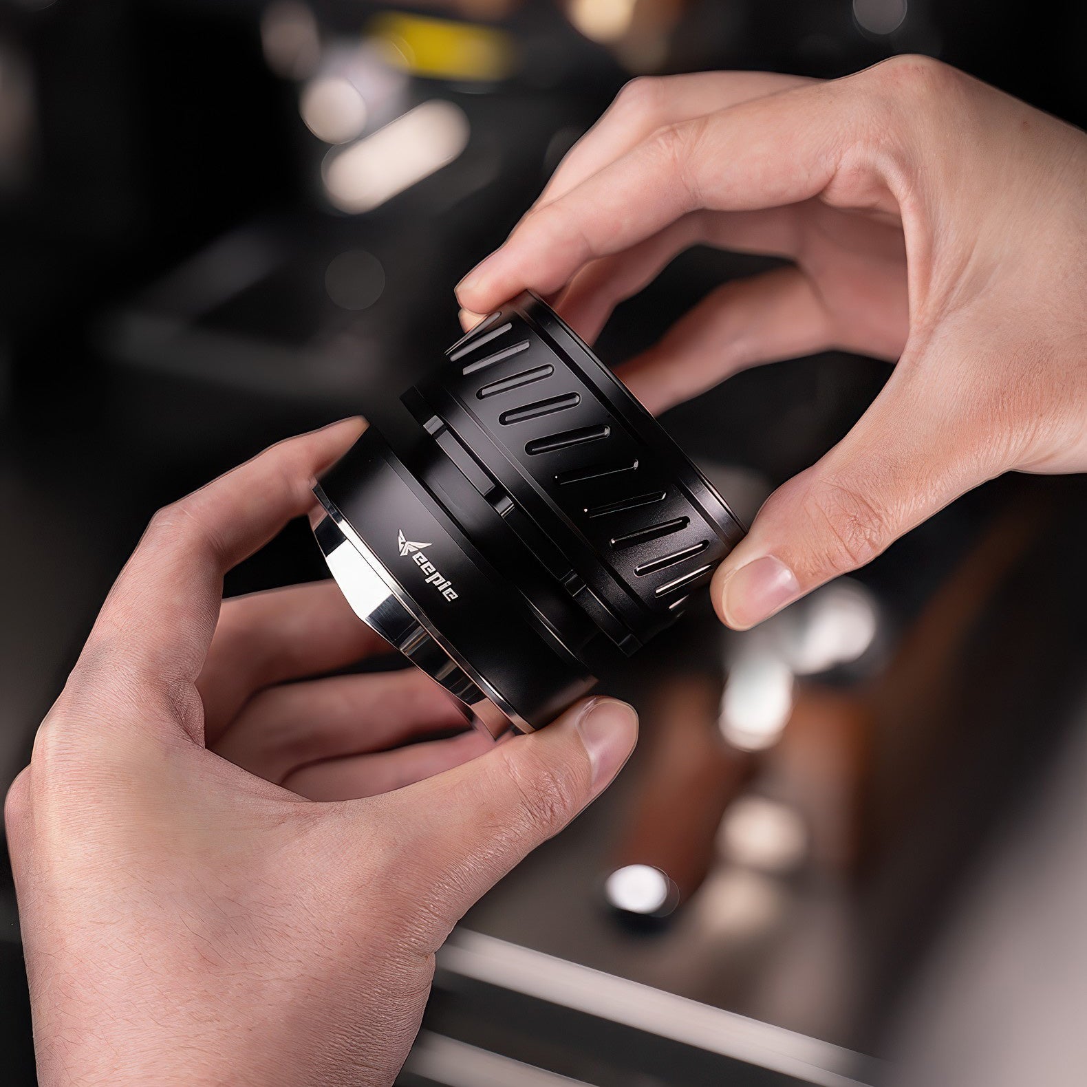 Espresso Gravity Coffee Distributor