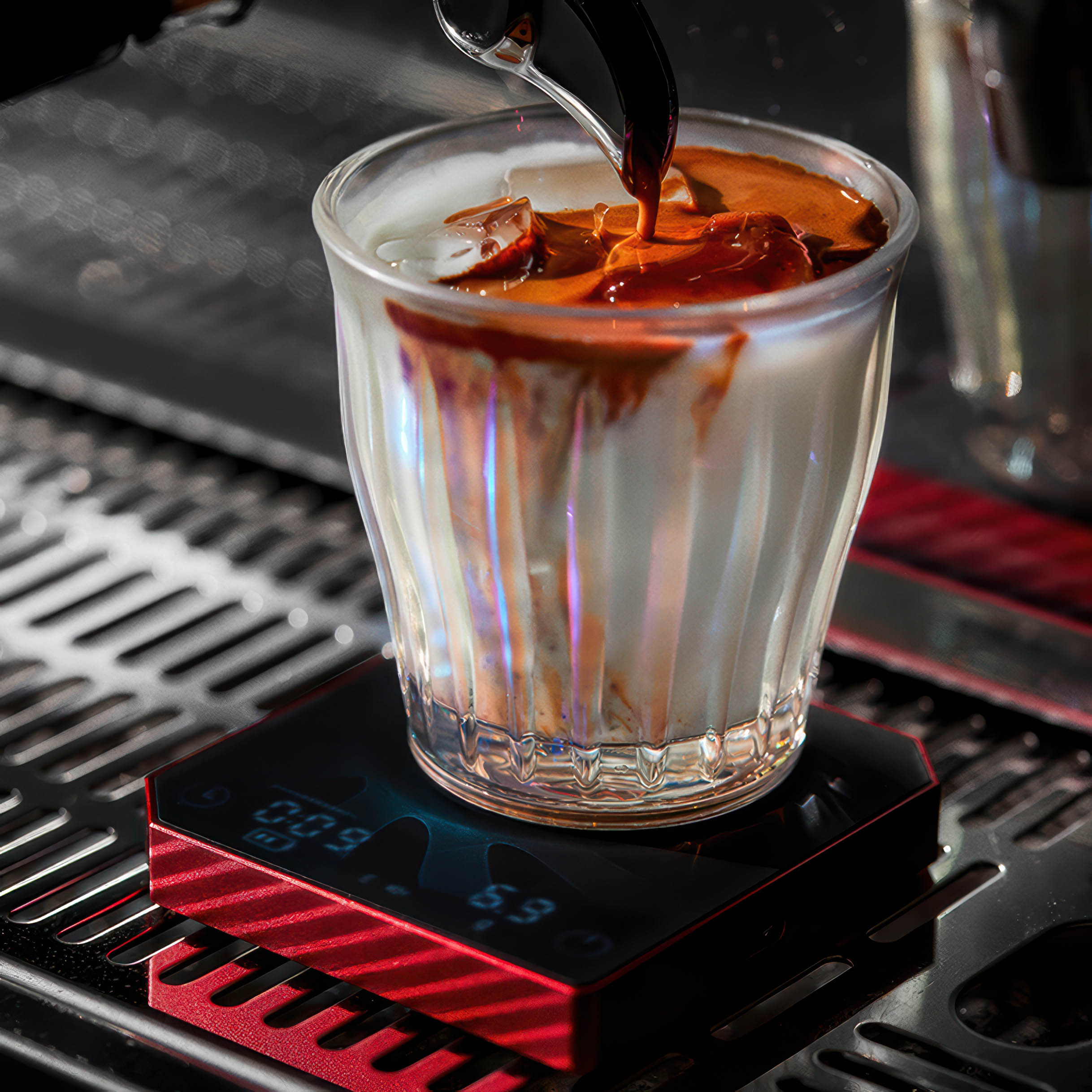 Smart Espresso Scale Compact Metal Body