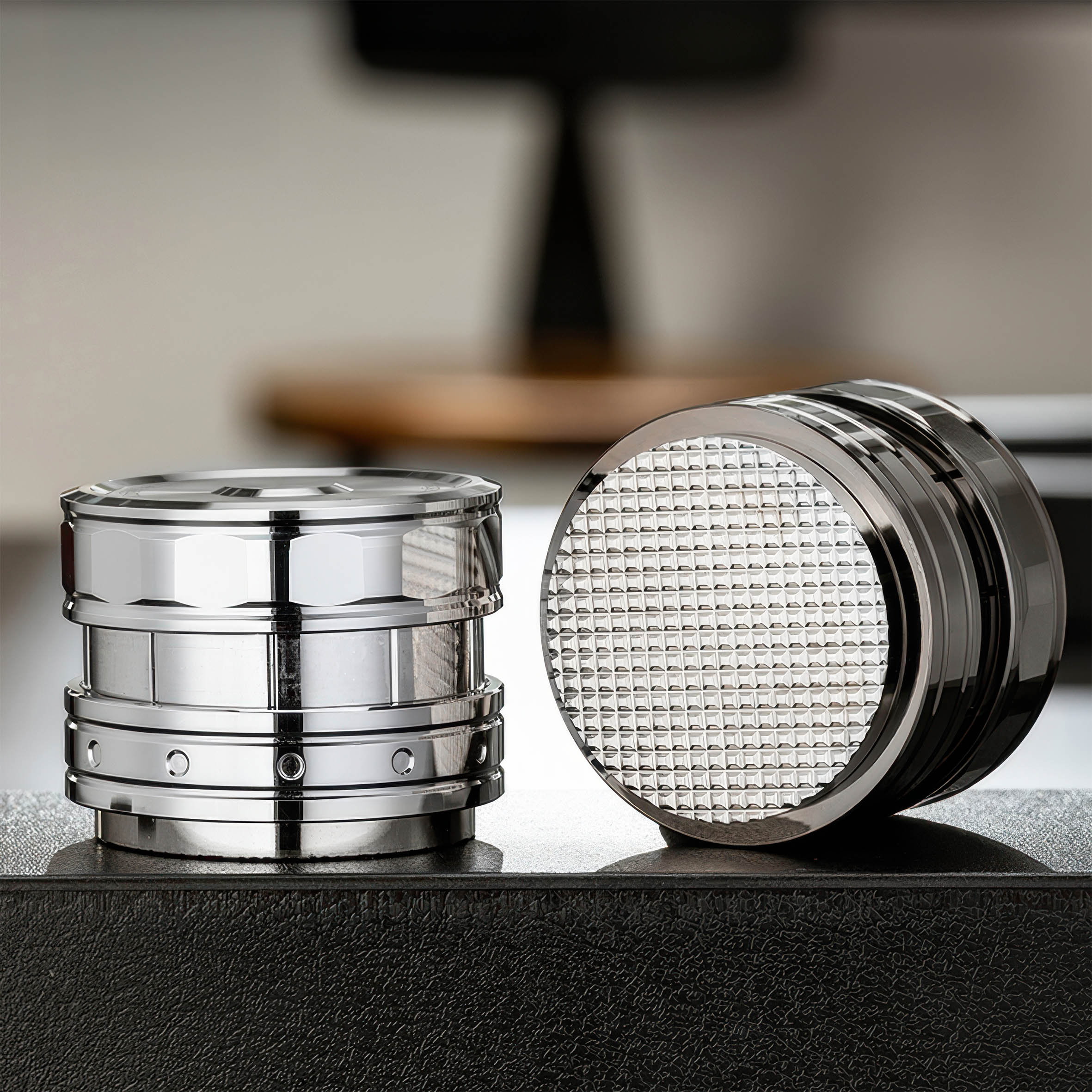 UFO Gravity Tamper with 2 Bottom Types