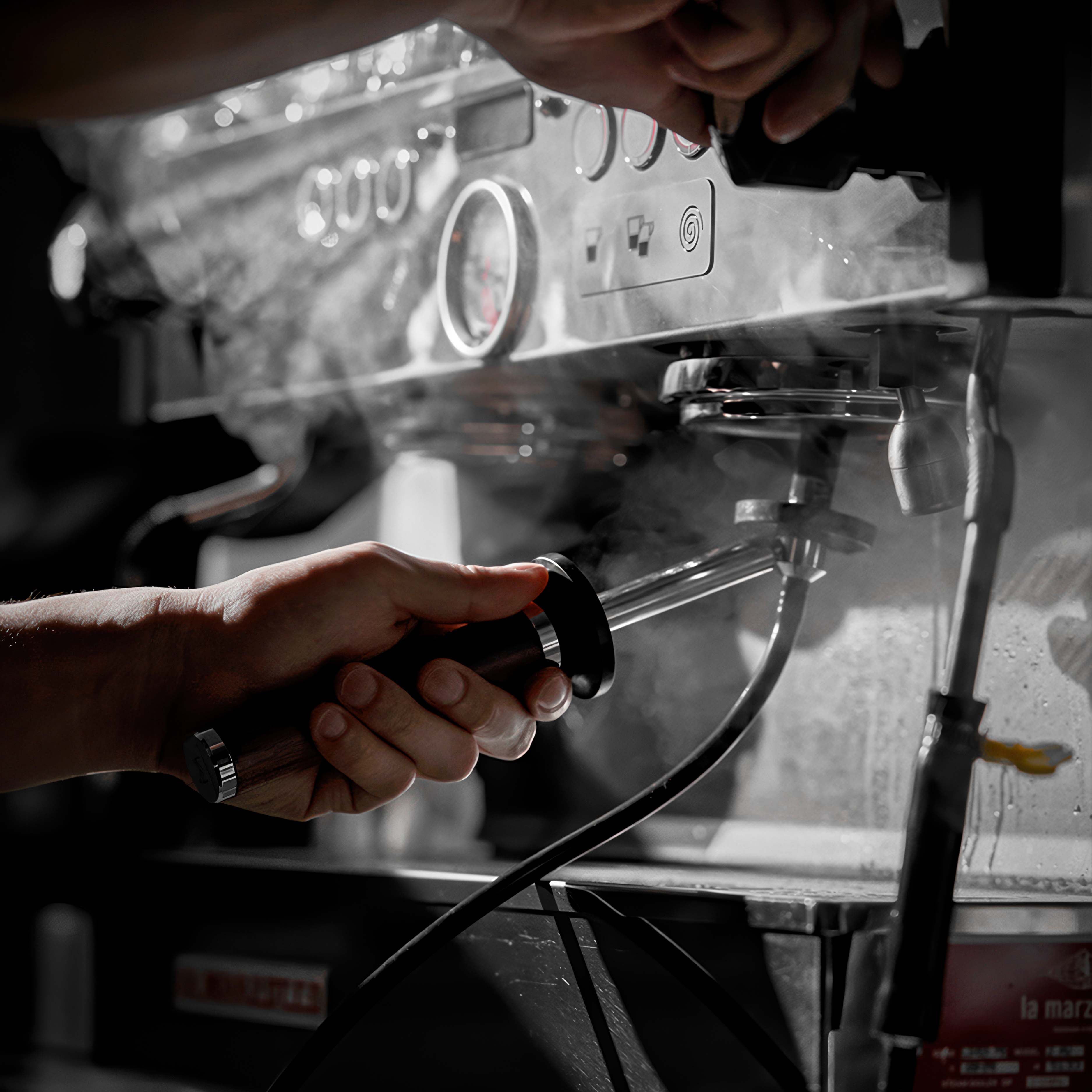 Espresso Coffee Machine Steam Cleaning Brush