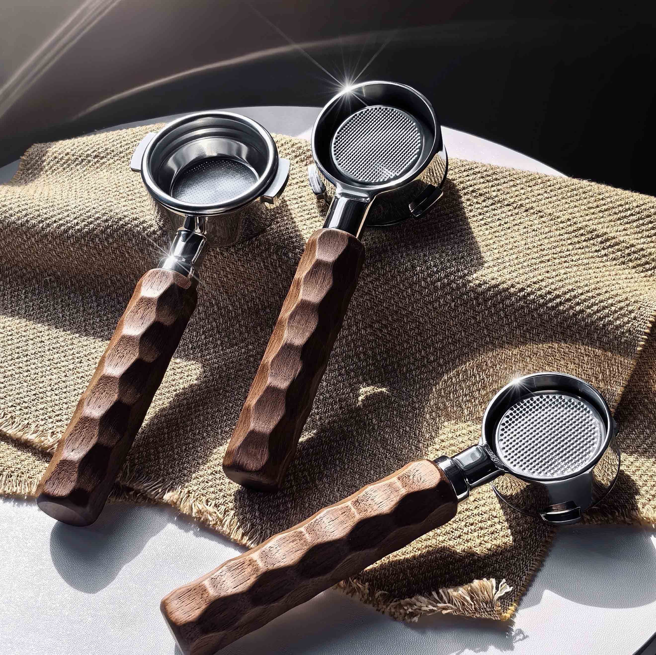 Espresso Bottomless Portafilter - Dragon Ridge Design