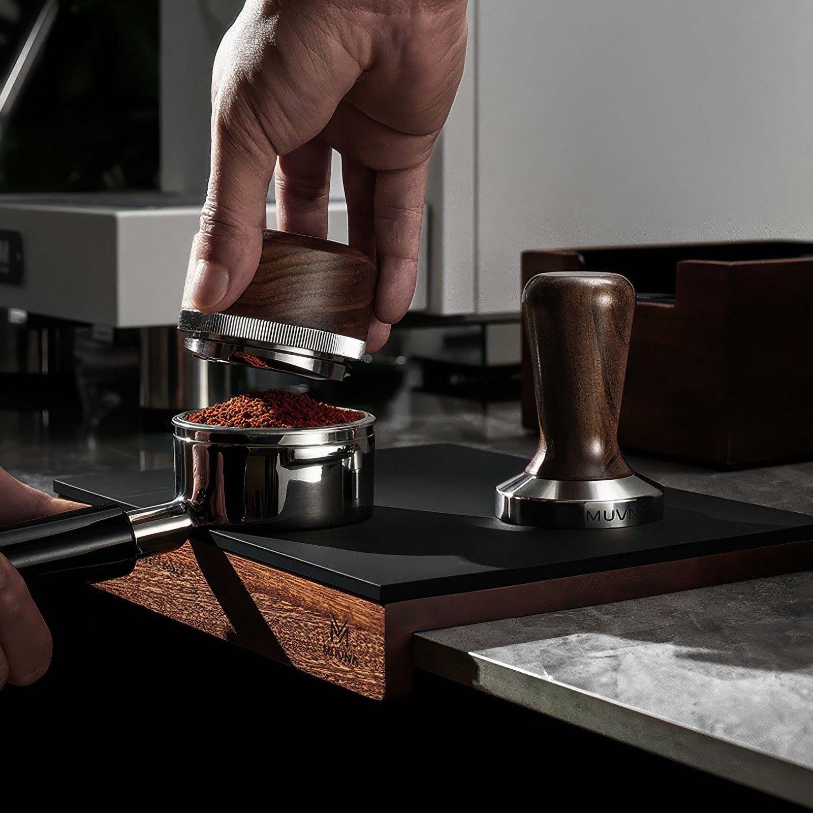 Wooden Mat With Silicone Surface