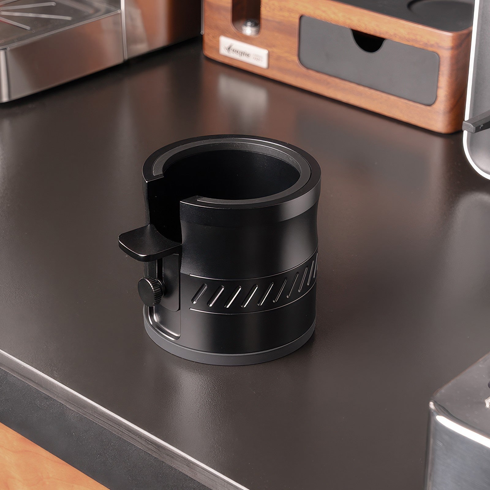 Multi-Function Portafilter Tamping Holder