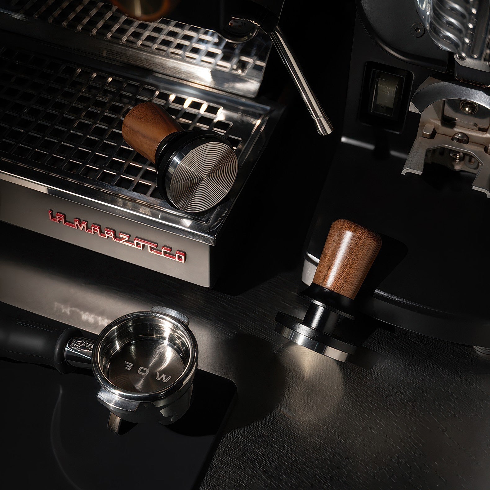 Walnut Coffee Tamper Balanced Design