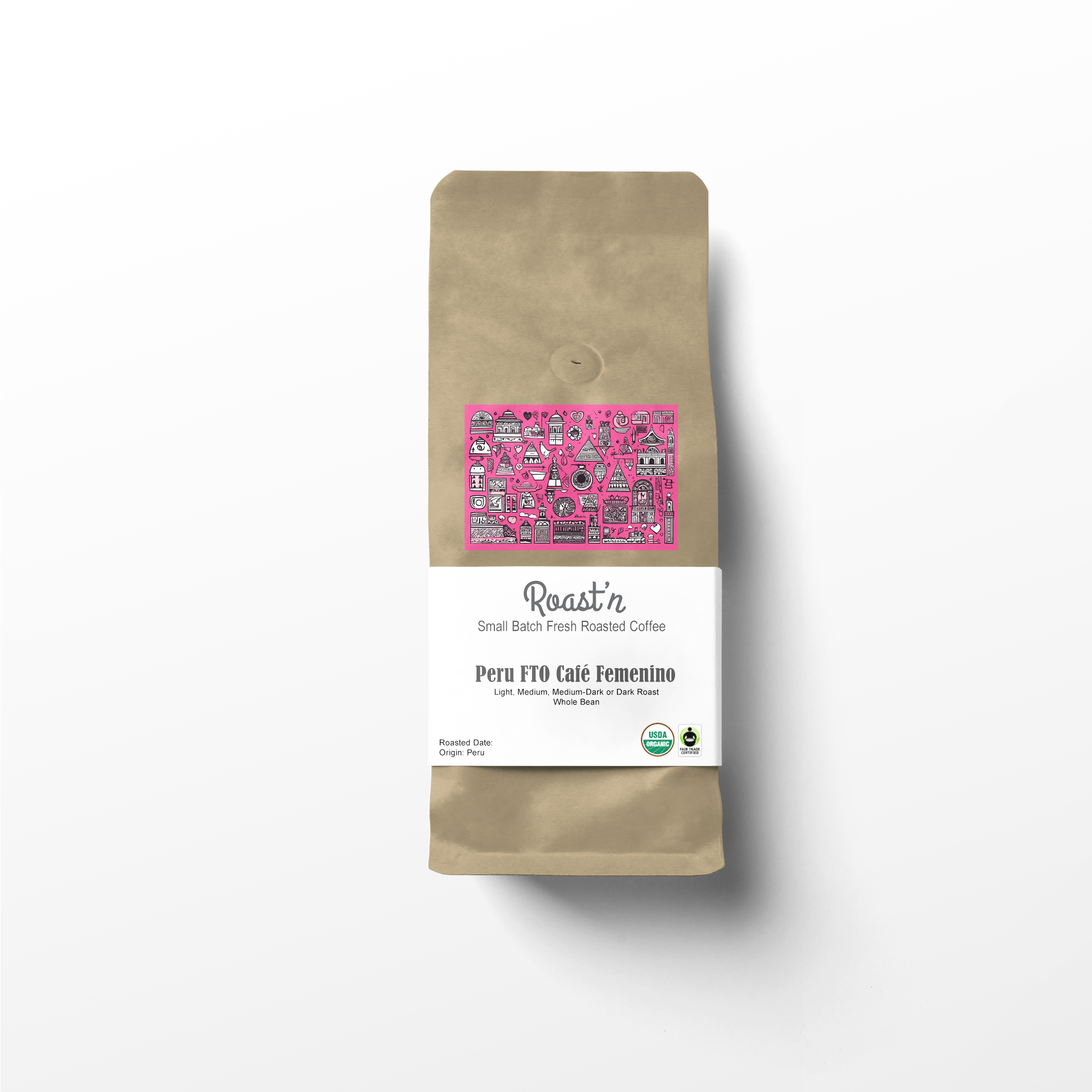 Peru FTO Café Femenino Fresh Roasted Coffee Beans