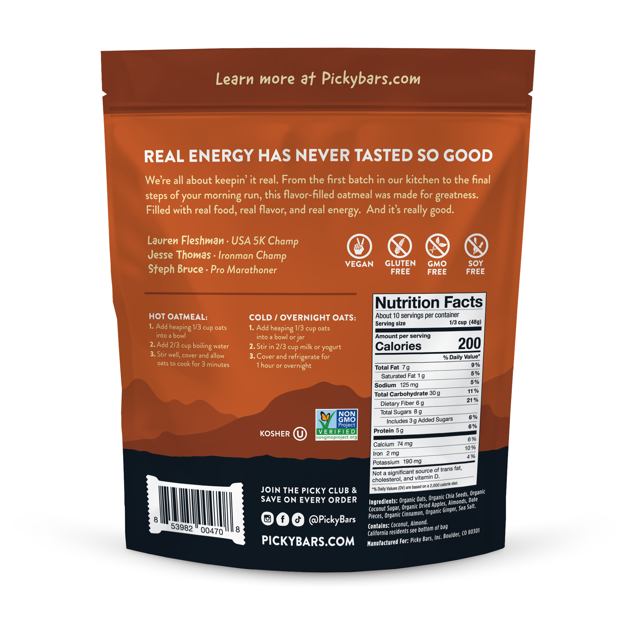 How 'Bout Dem Apples Oatmeal