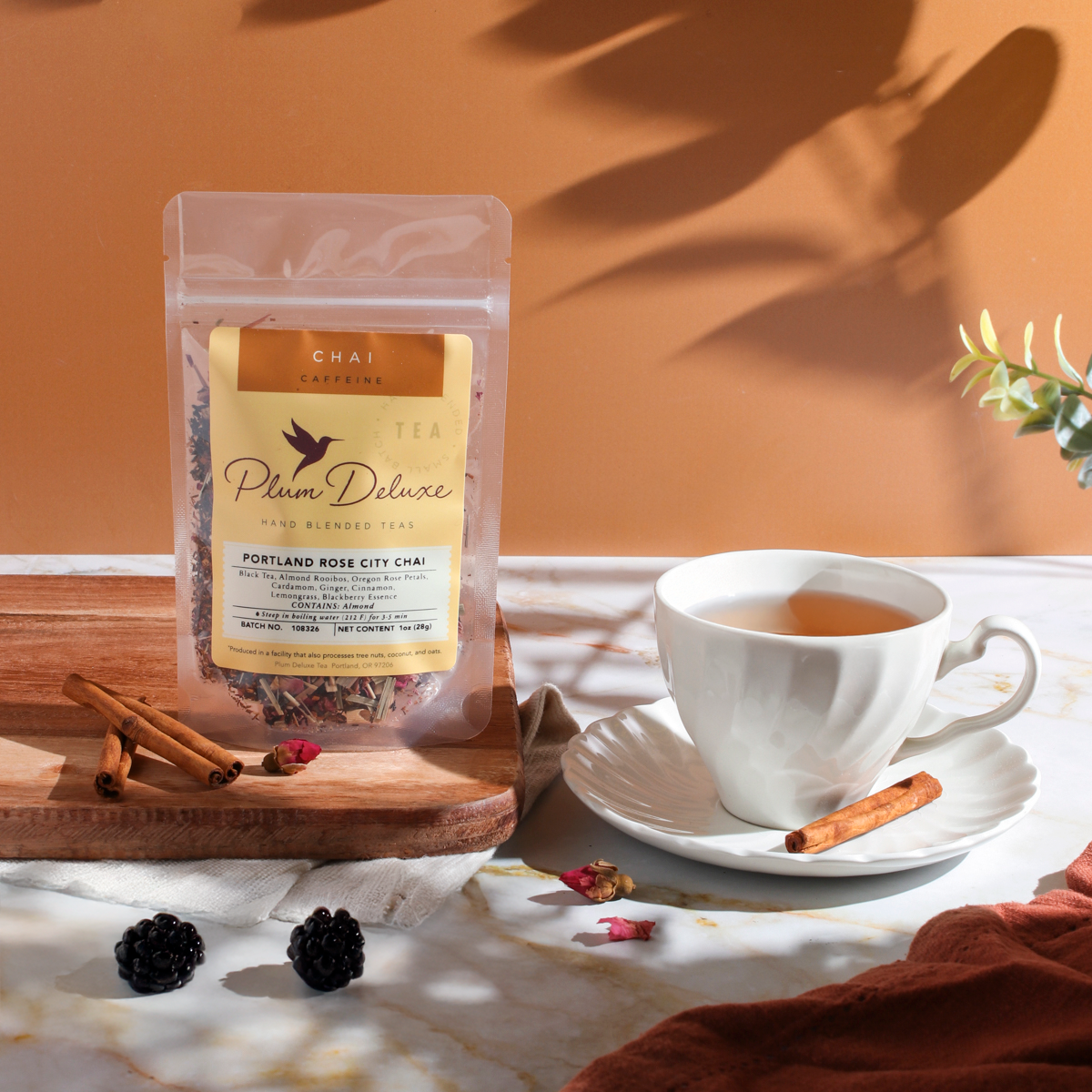 Portland Rose City Chai (Blackberry - Rose)
