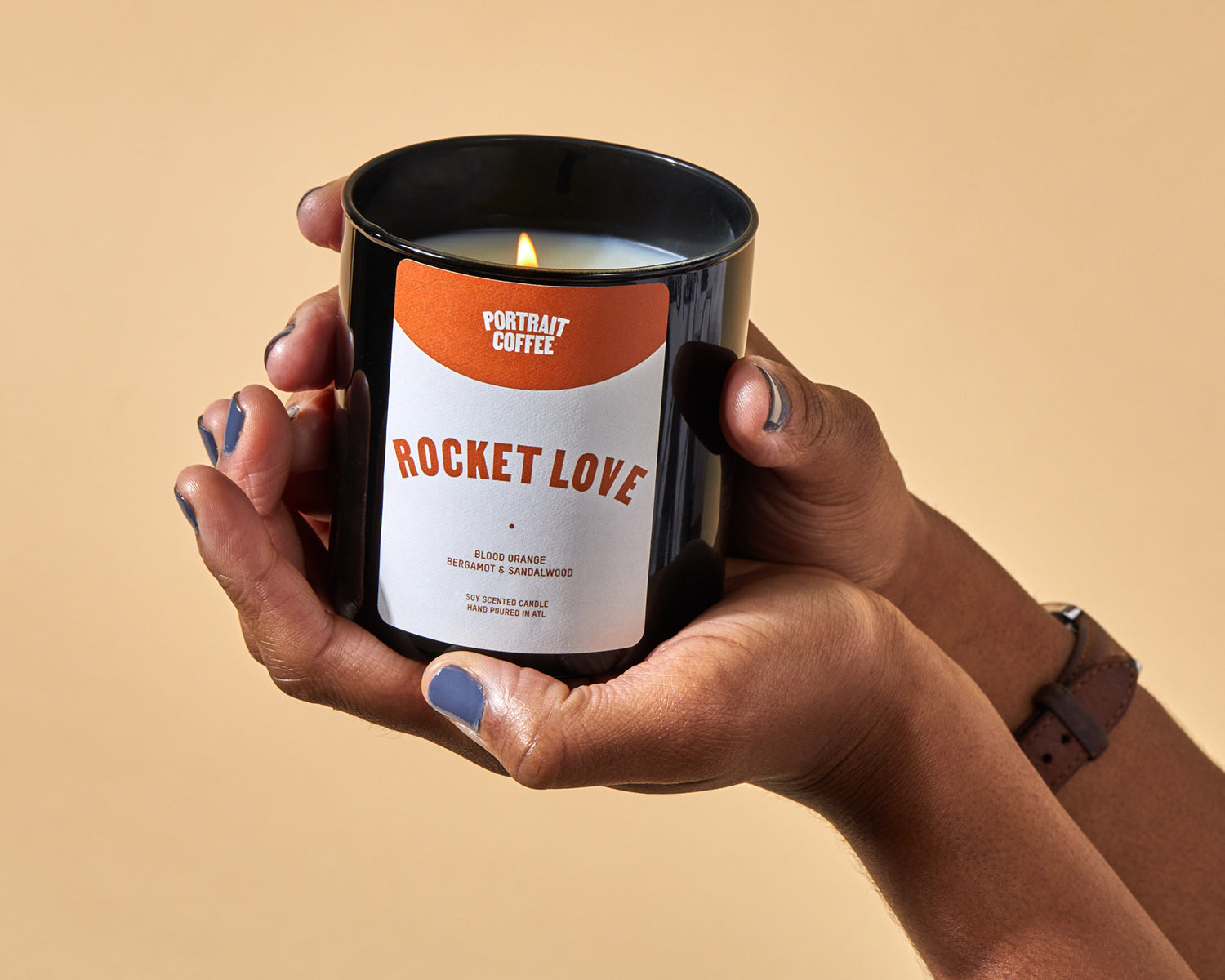 ROCKET LOVE - A Portrait Candle