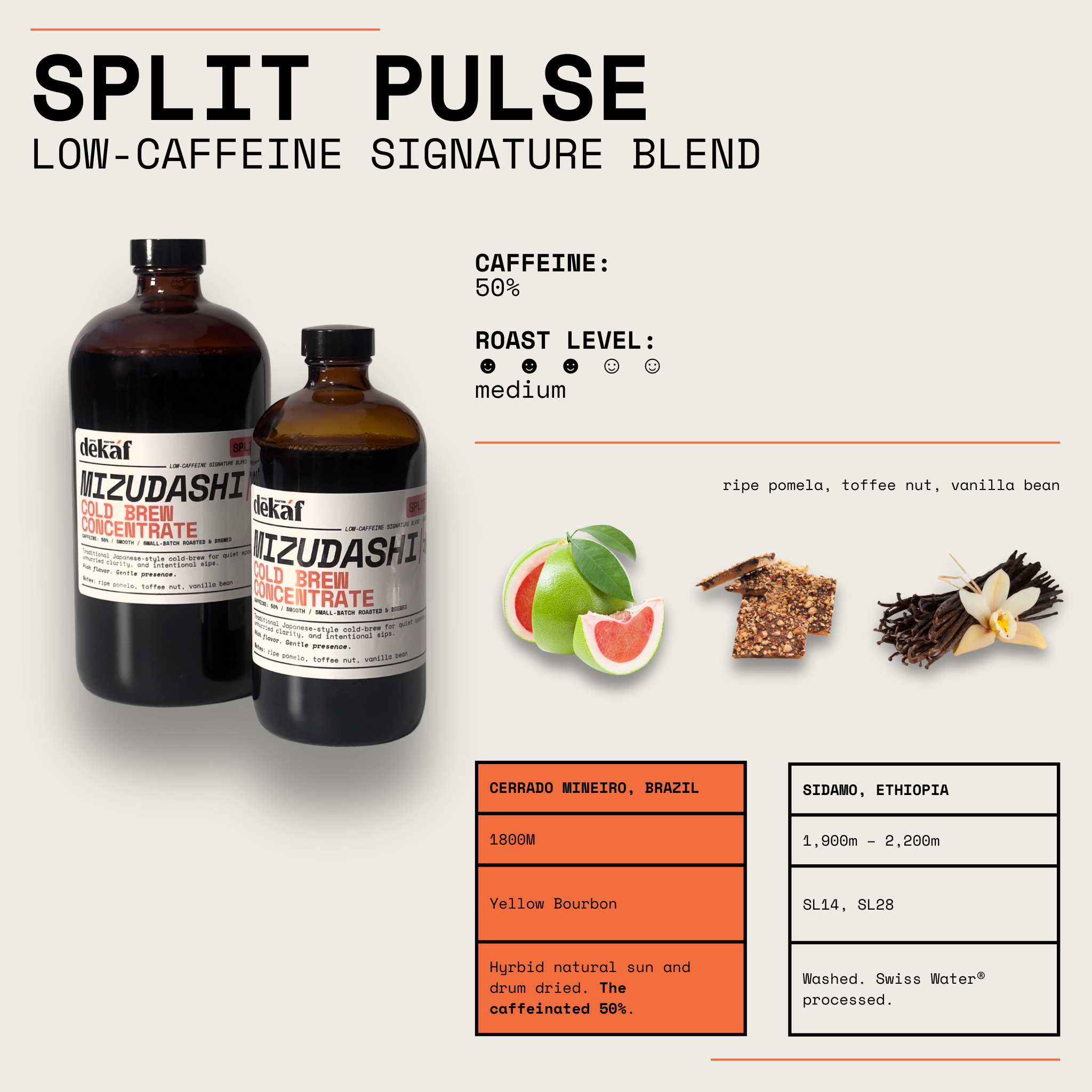 Split Pulse Mizudashi Cold Brew Concentrate
