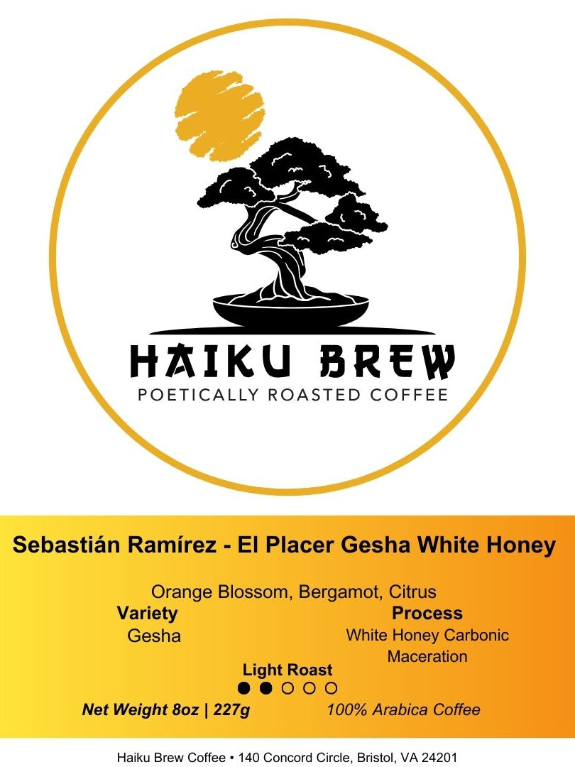 Sebastián Ramírez - El Placer Gesha White Honey