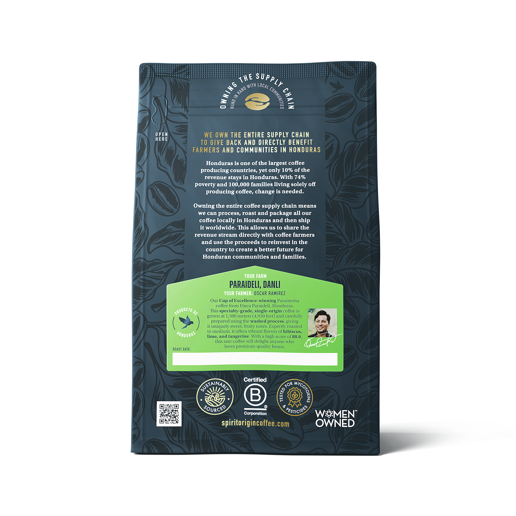 Honduras Paraideli Parainema Washed Parainema Cup of Excellence