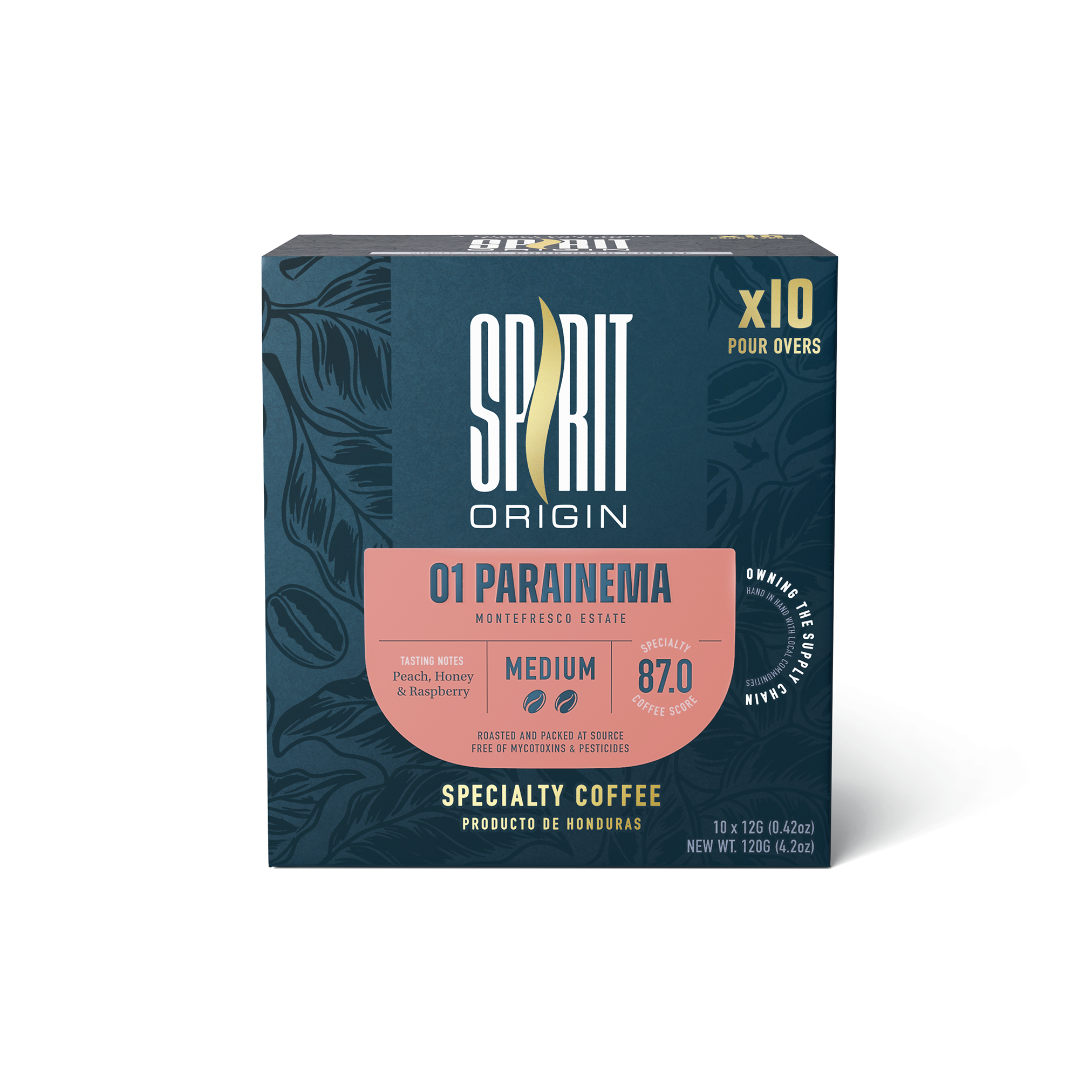 Single-Use Pour-Over Drip Bags - Parainema (Box of 10 Bags)