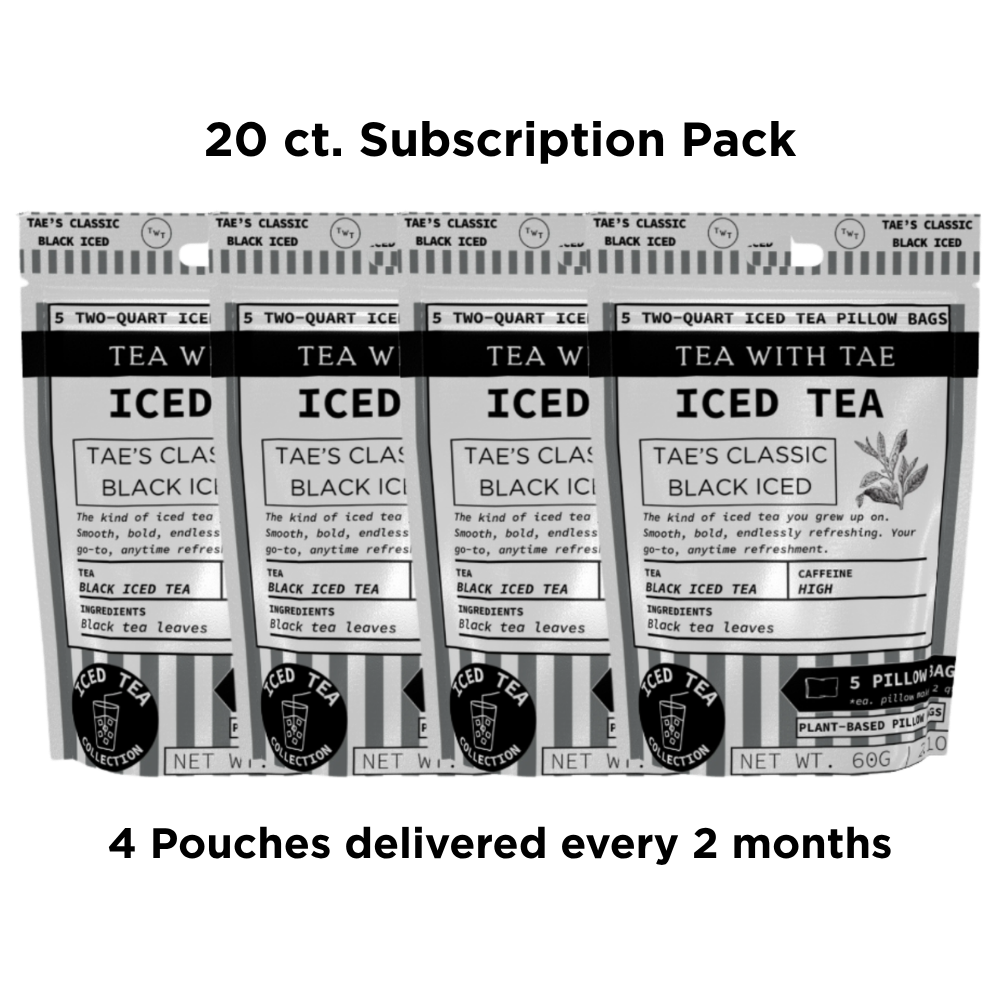 Tae's Classic Black Iced Tea Pouch
