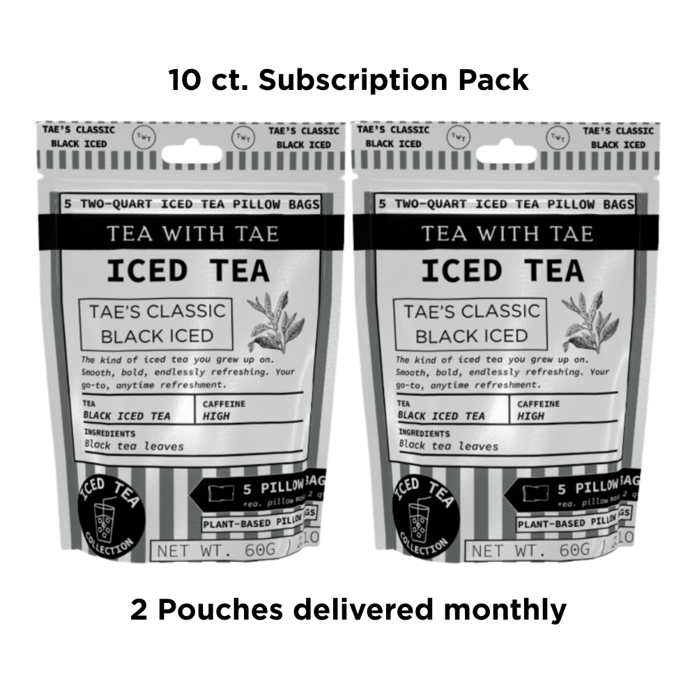 Tae's Classic Black Iced Tea Pouch