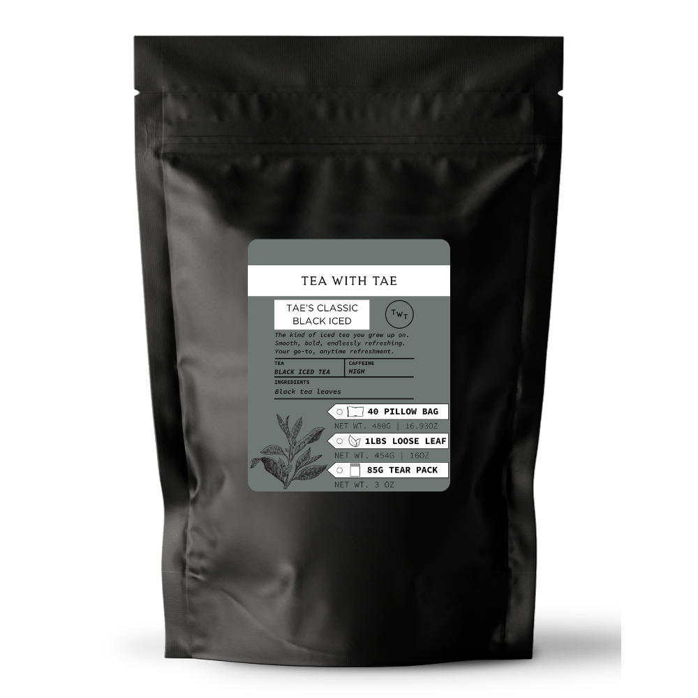 Tae's Classic Black Iced Tea Pouch