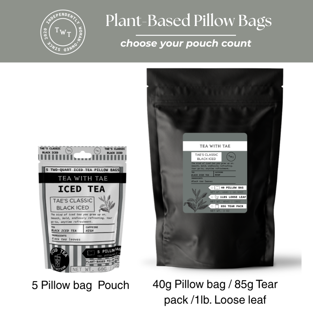 Tae's Classic Black Iced Tea Pouch