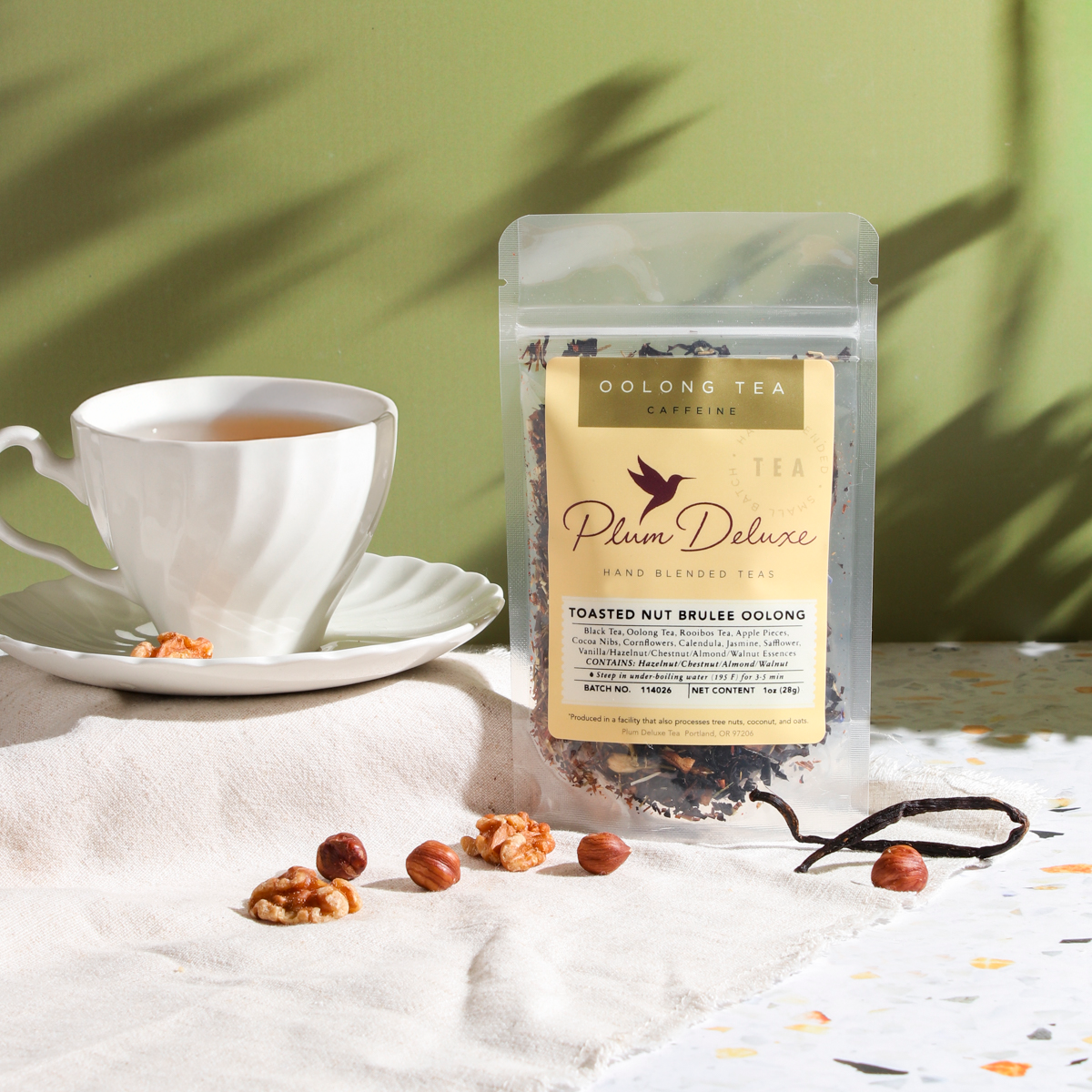 Toasted Nut Brulee Oolong Tea