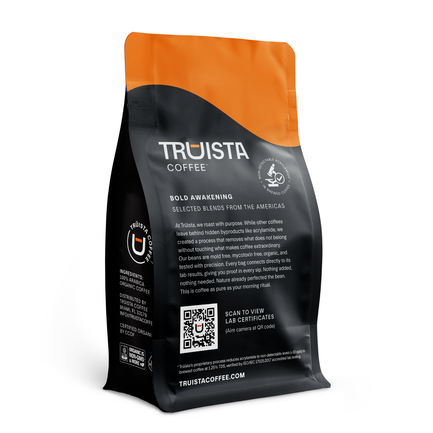 TRUISTA BOLD AWAKENING ACRYLAMIDE FREE* COFFEE