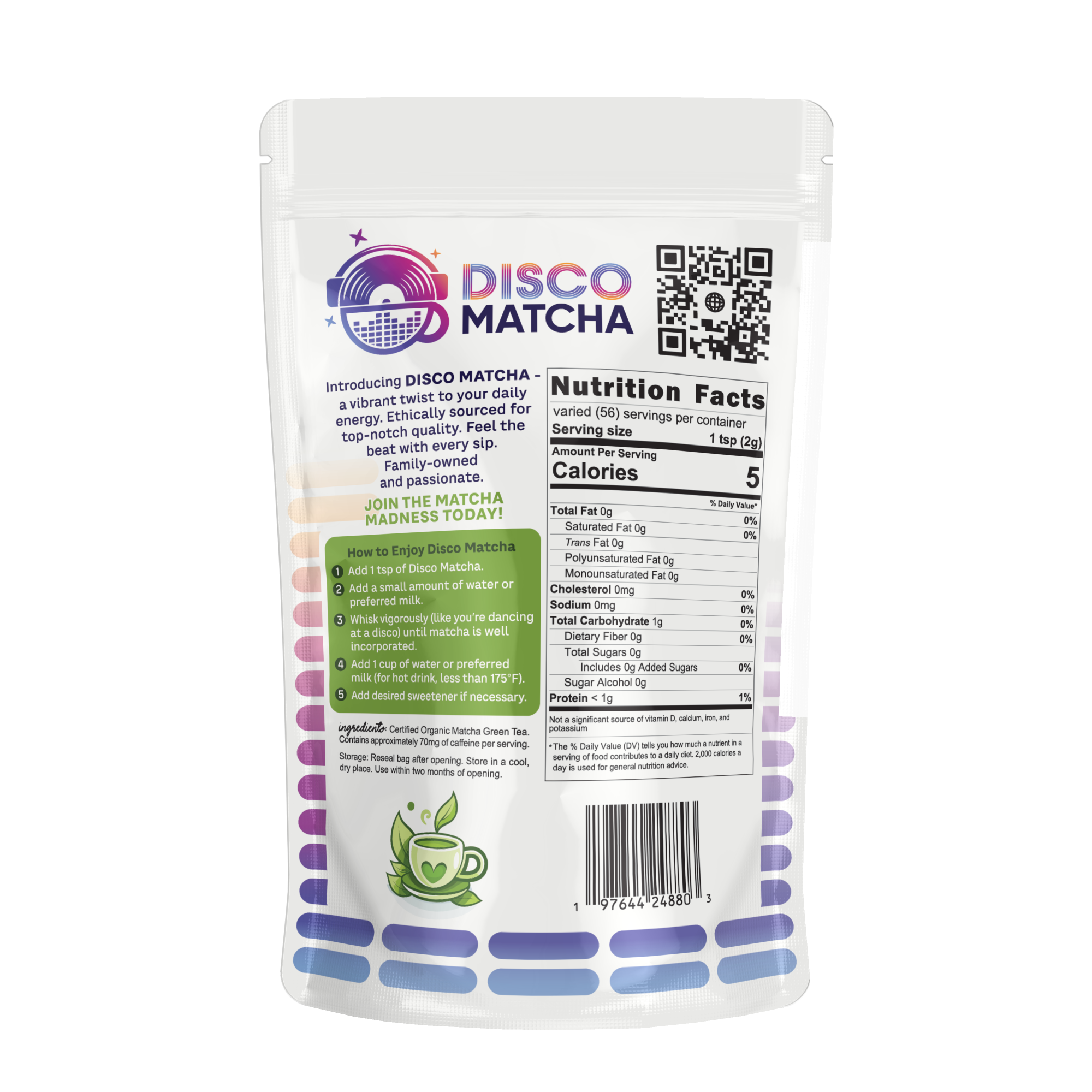 Disco Matcha Unsweetened