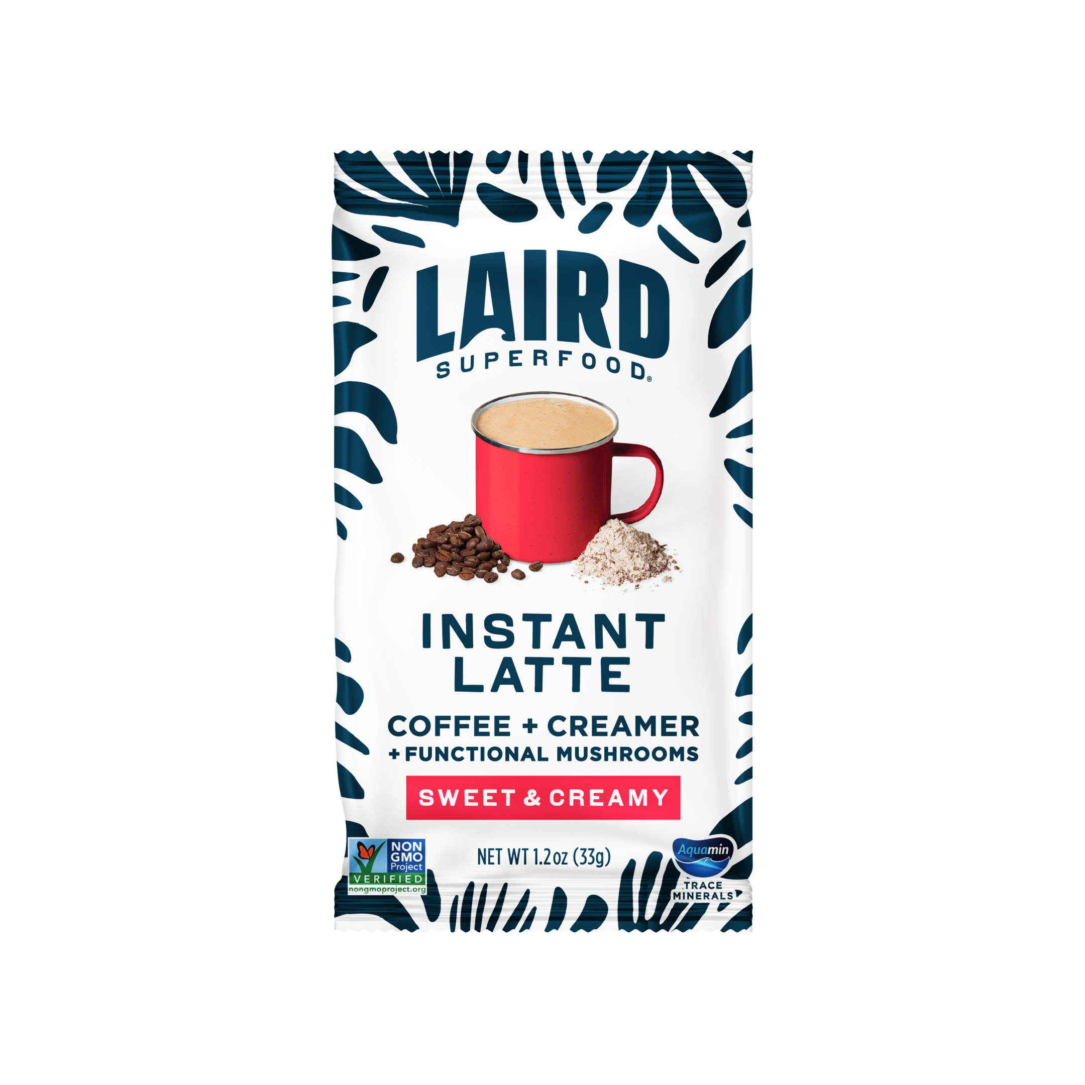Sweet & Creamy Instant Latte with Adaptogens Single Serve