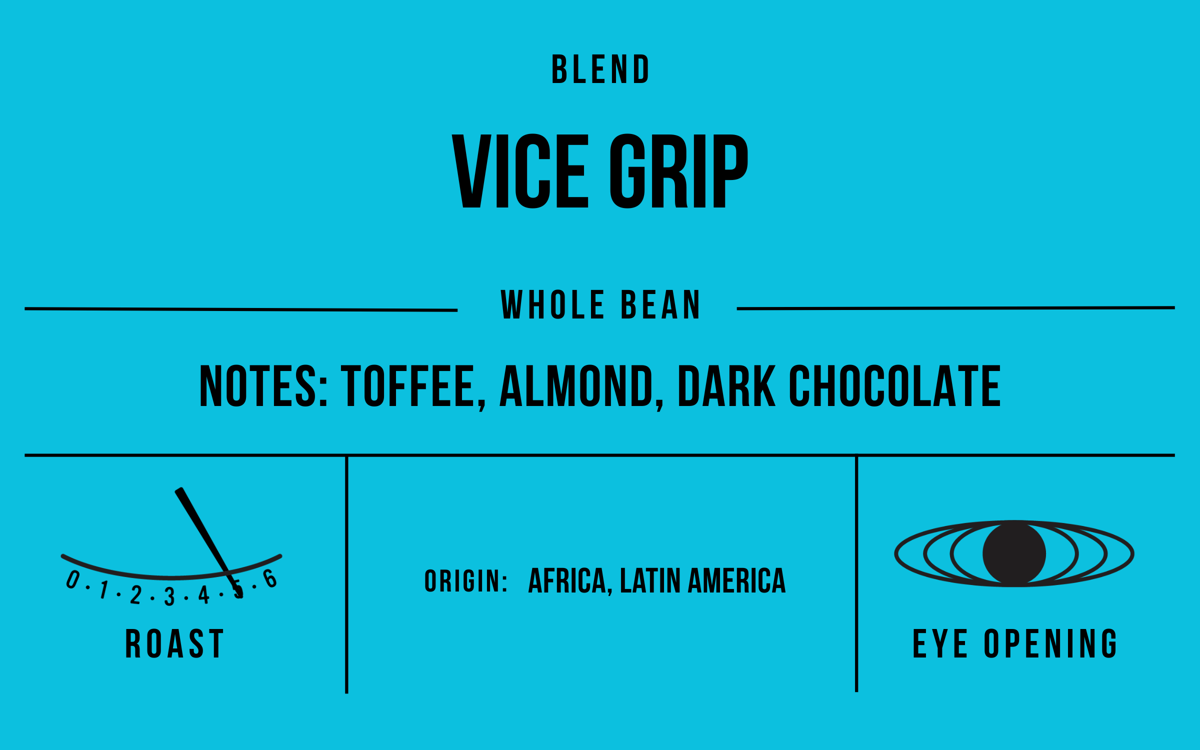 Vice Grip, Full City+ (dark) Roast