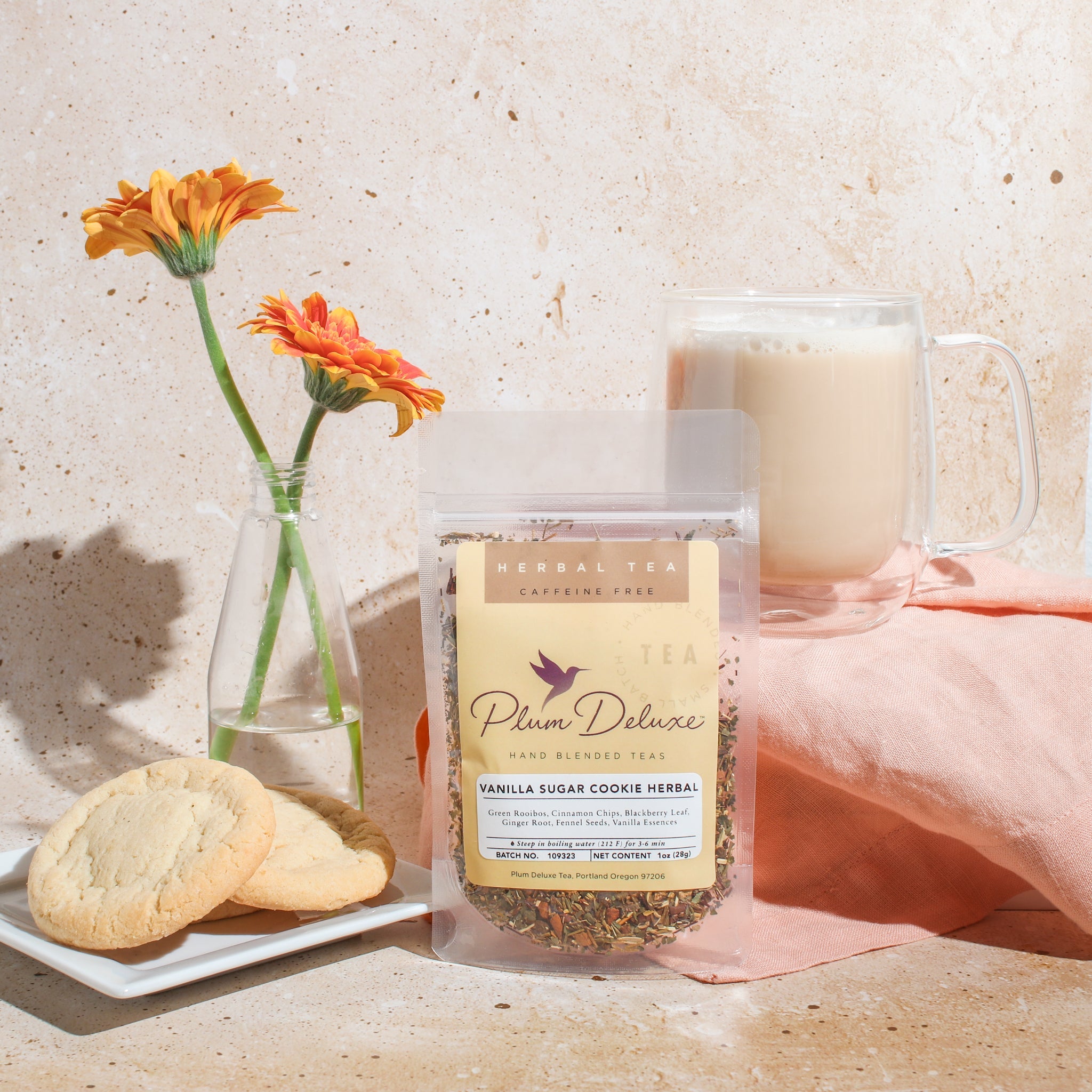 Vanilla Sugar Cookie Herbal Dessert Tea