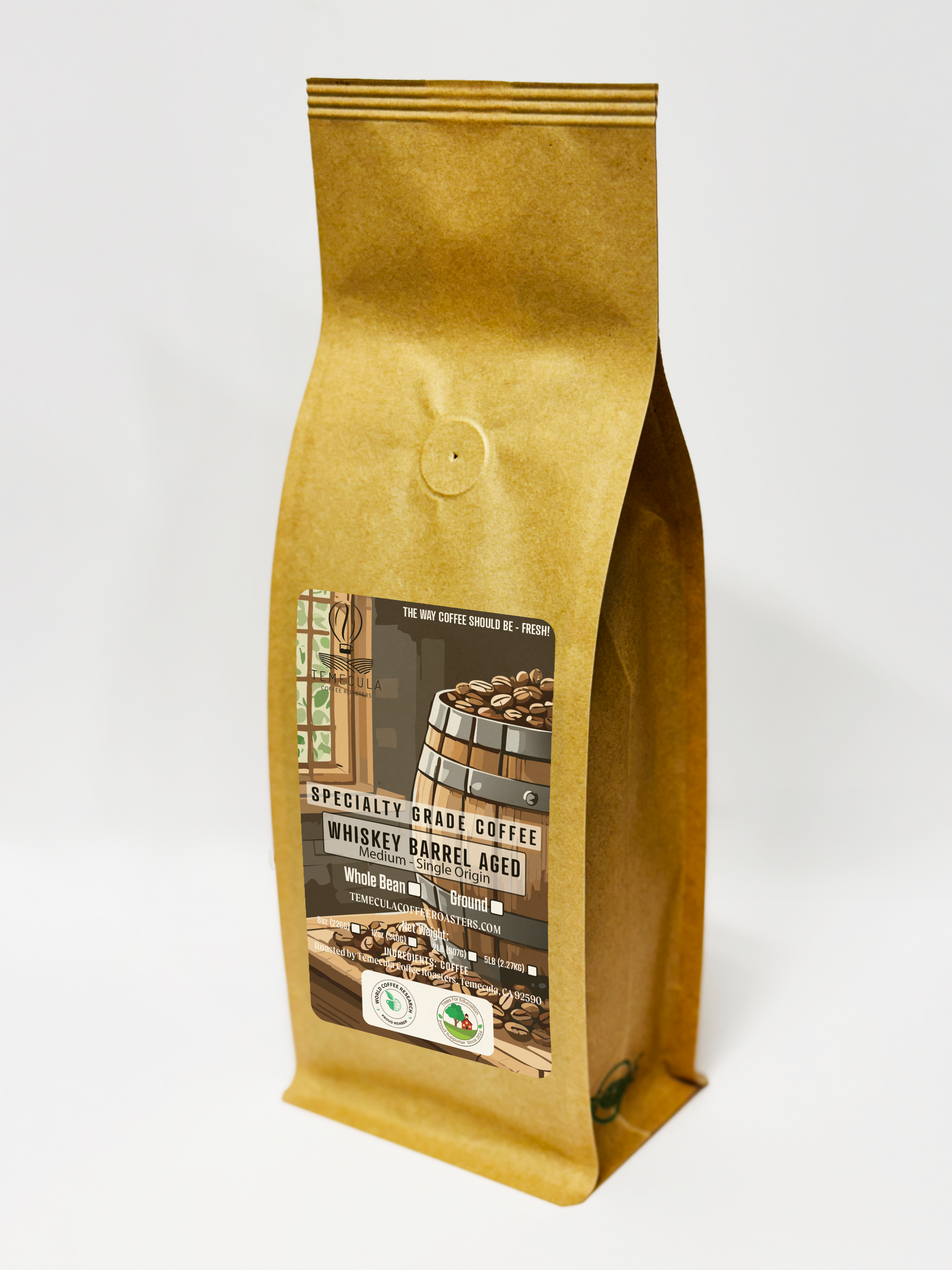 Whiskey Barrel Aged Coffee - Guatemala