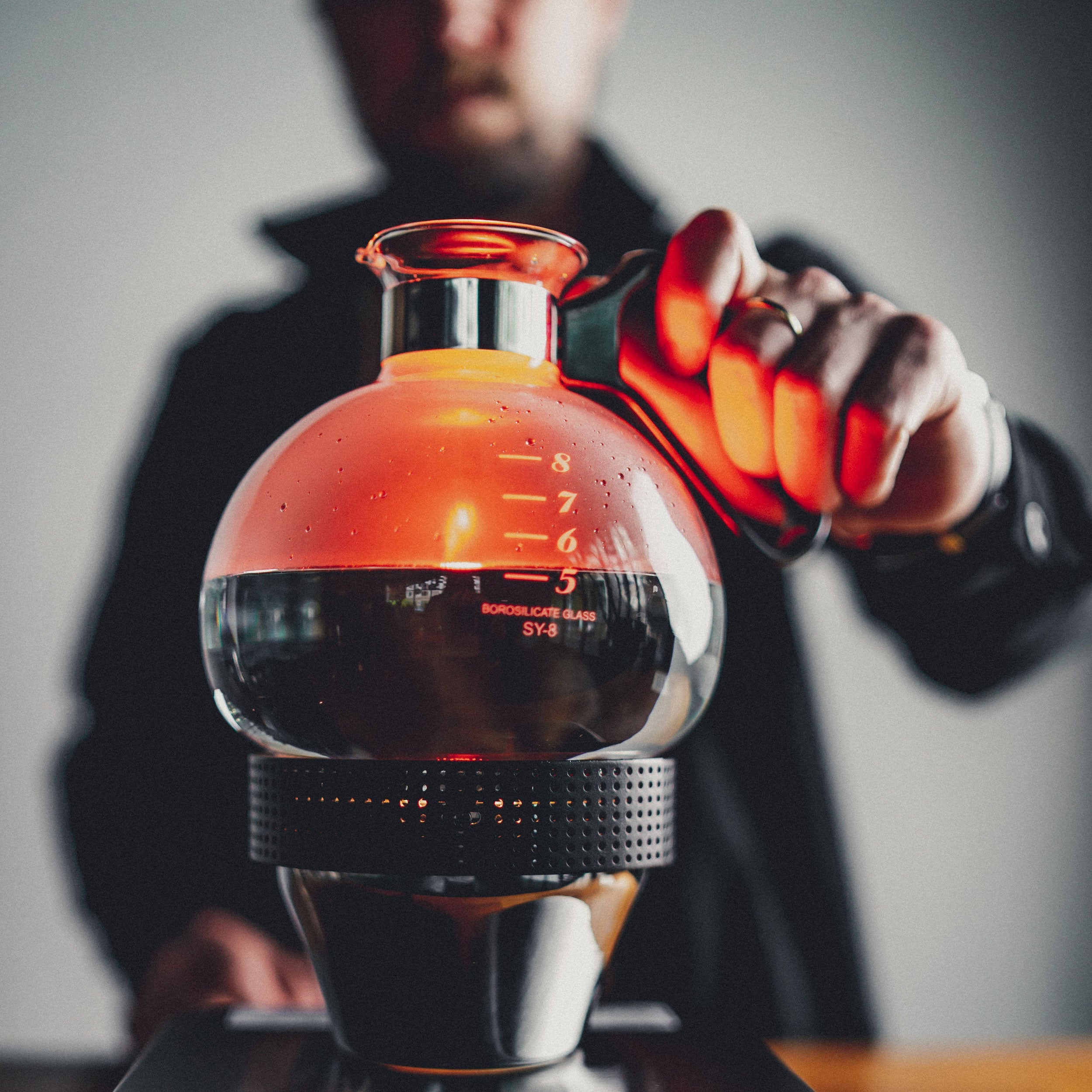 Yama Glass SY8 Replacement Bottom Beaker (For Yama 8 Cup Stovetop Siphon Coffee Makers)